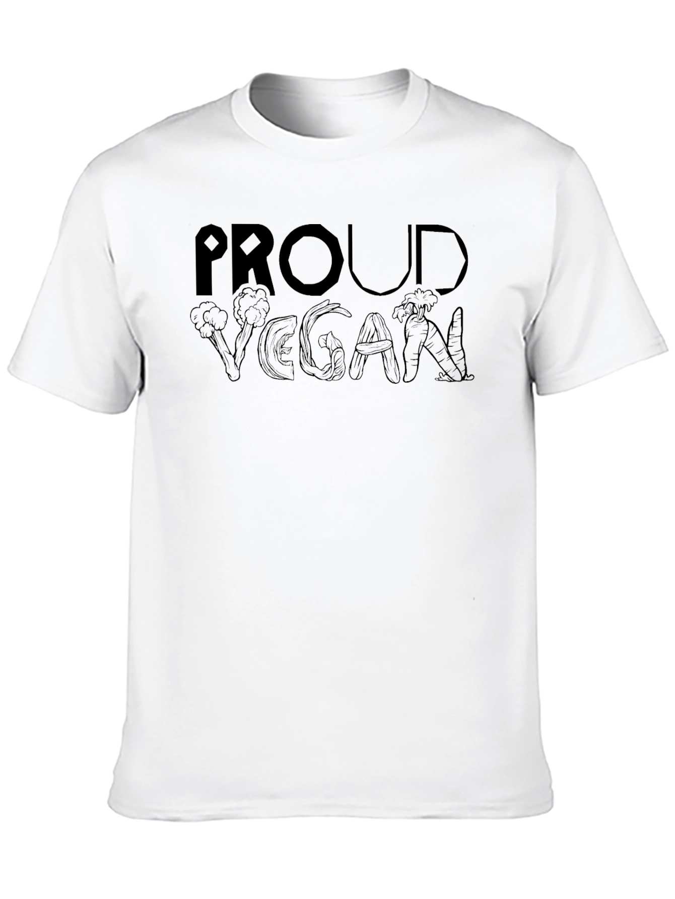 Proud Vegan T-Shirt - Plant-Based Lifestyle Apparel