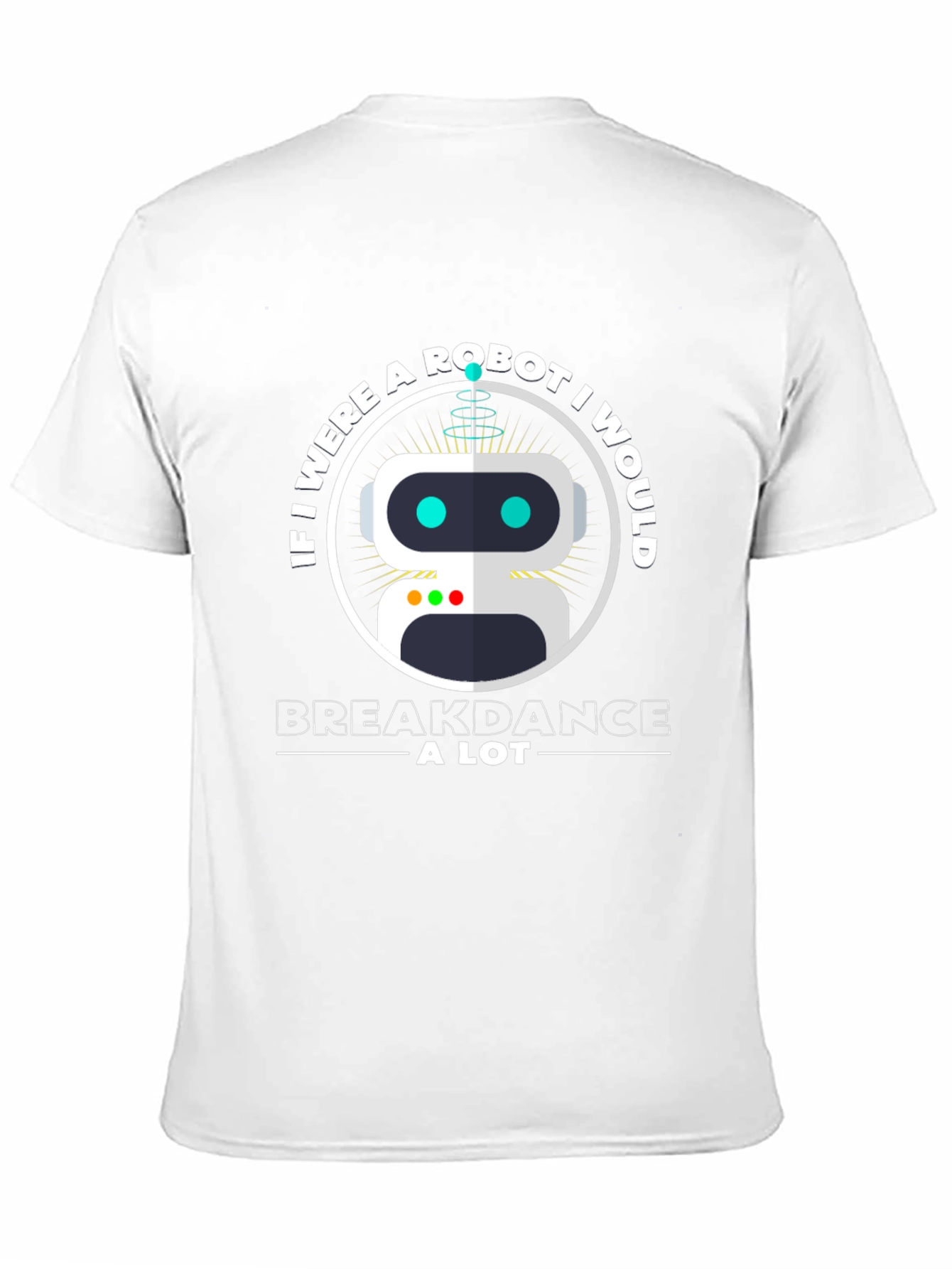 Robot Breakdance Graphic T-Shirt - Fun & Unique!
