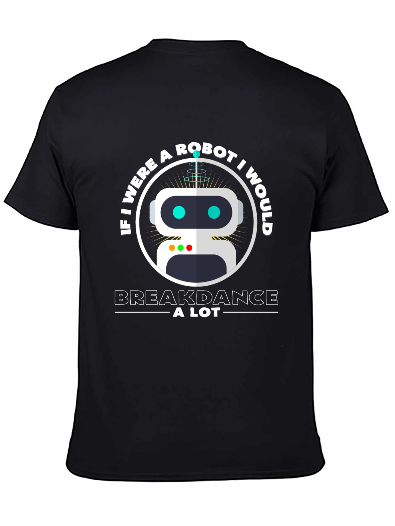 Robot Breakdance Graphic T-Shirt - Fun & Unique!