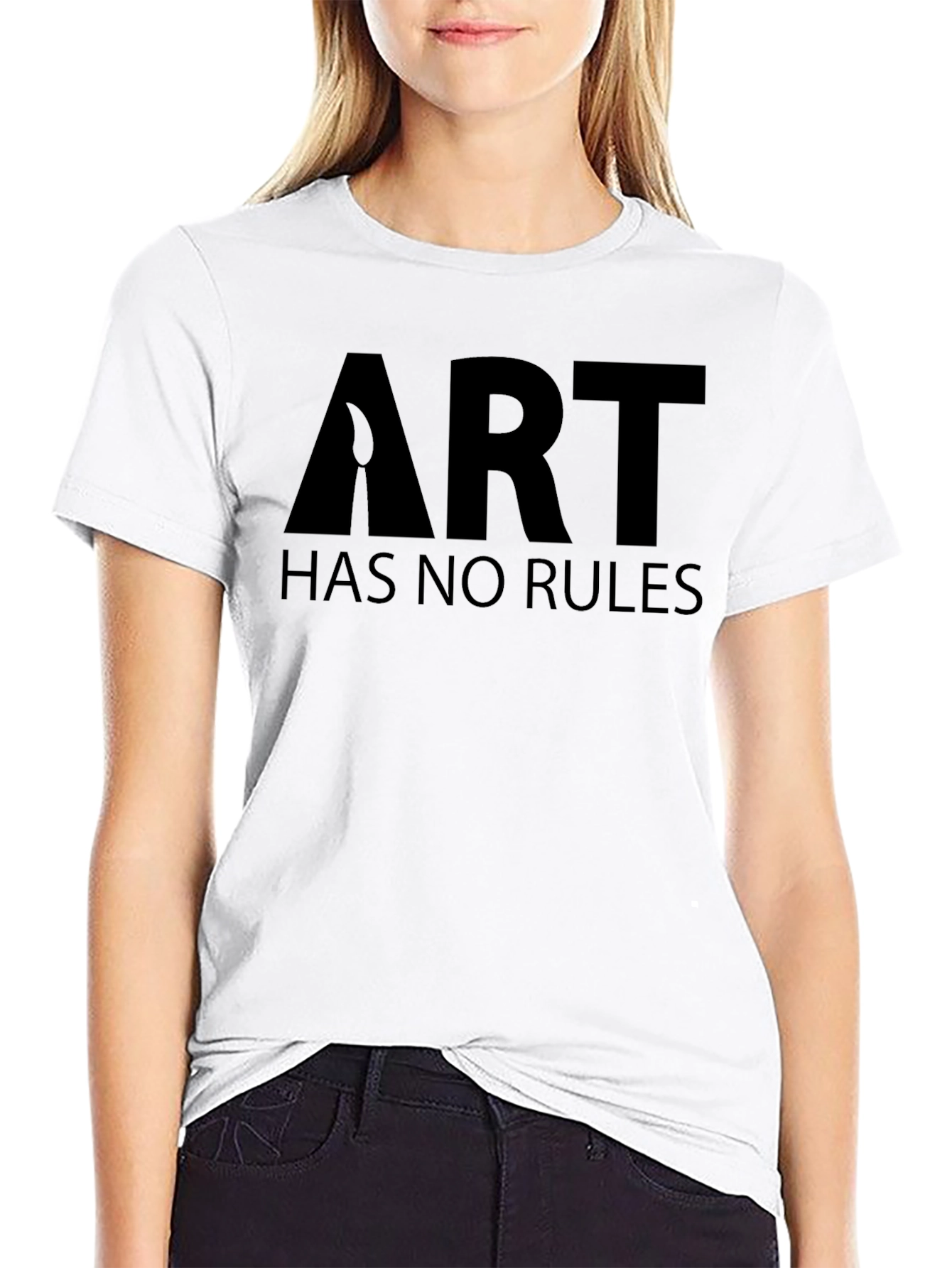 Art Has No Rules Graphic T-Shirt