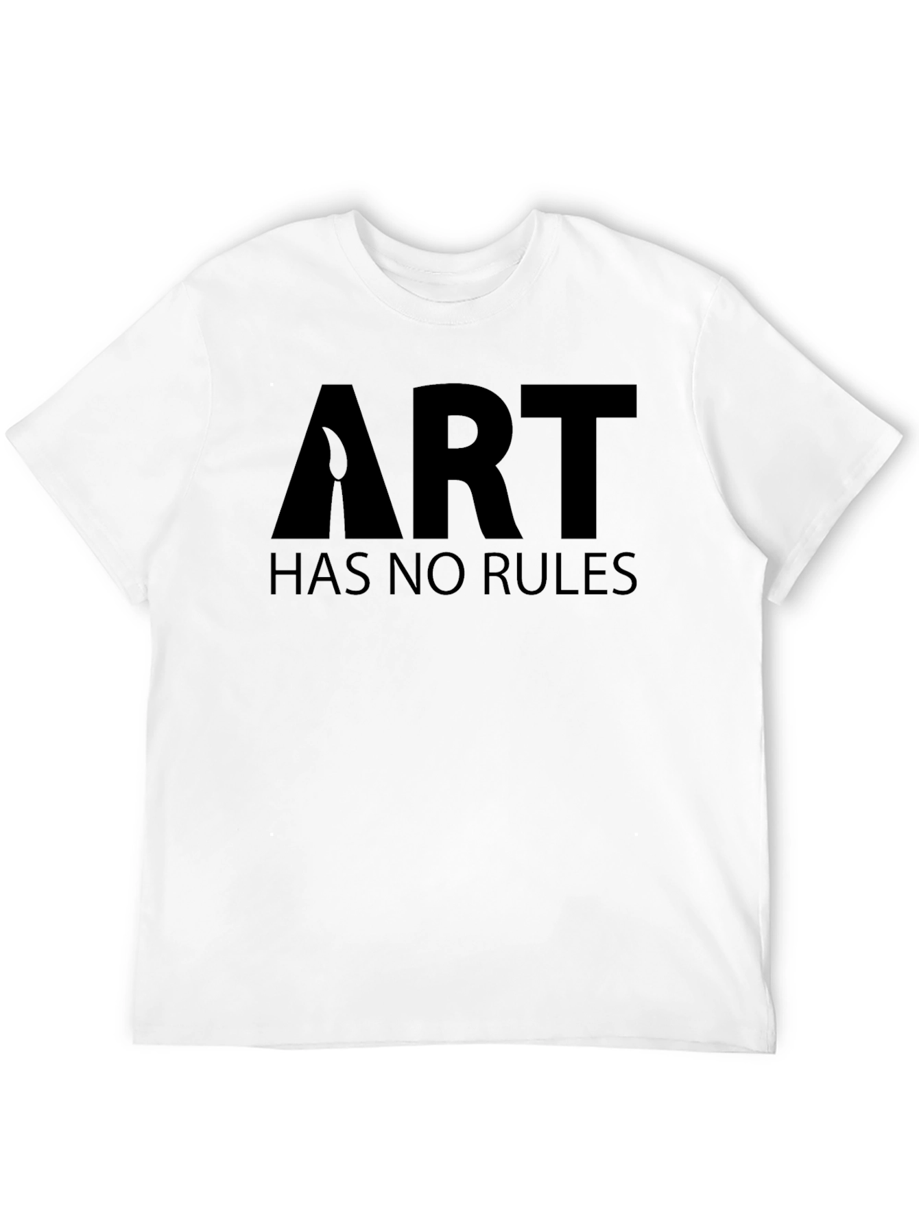 Art Has No Rules Graphic T-Shirt