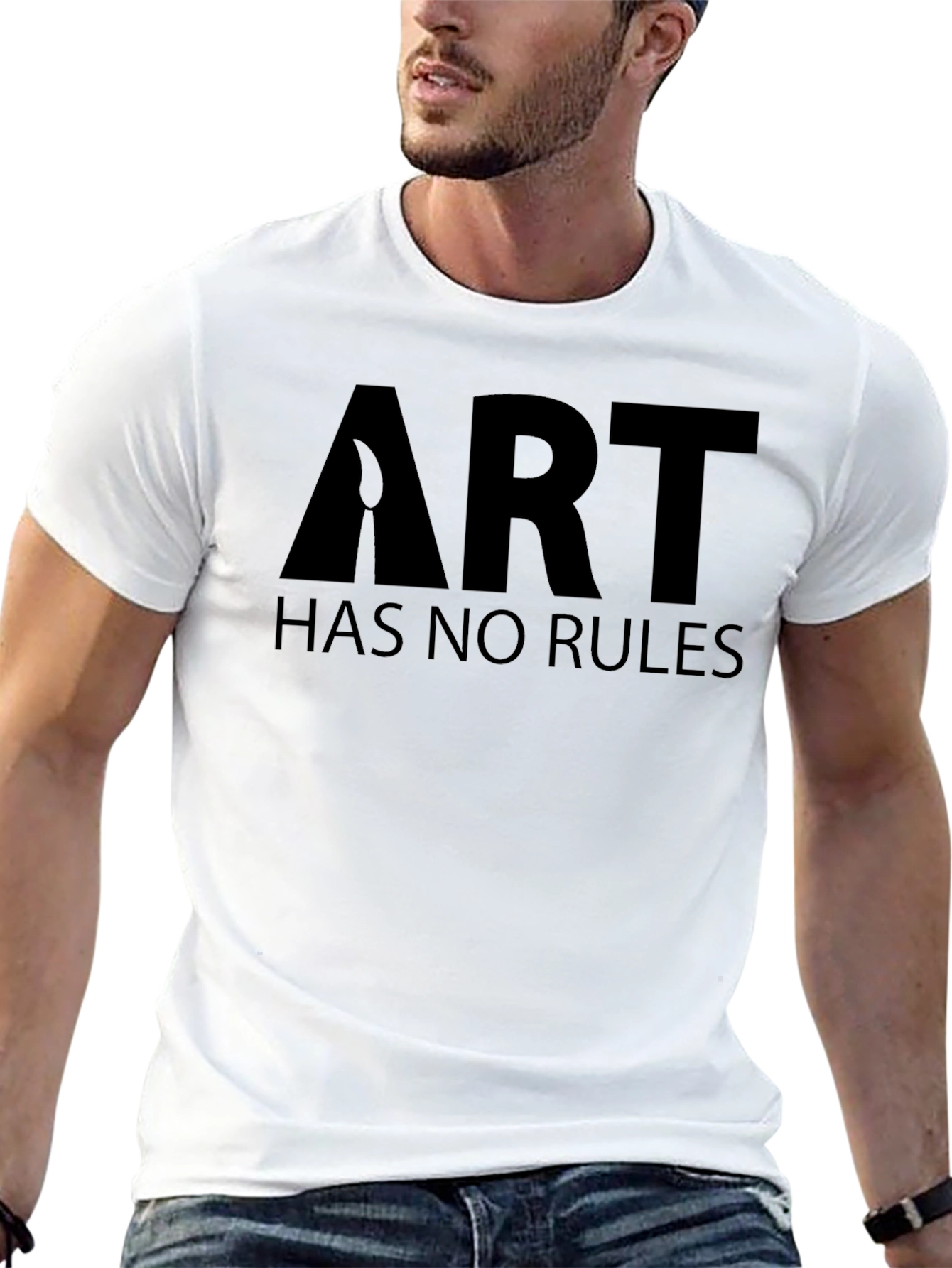 Art Has No Rules Graphic T-Shirt