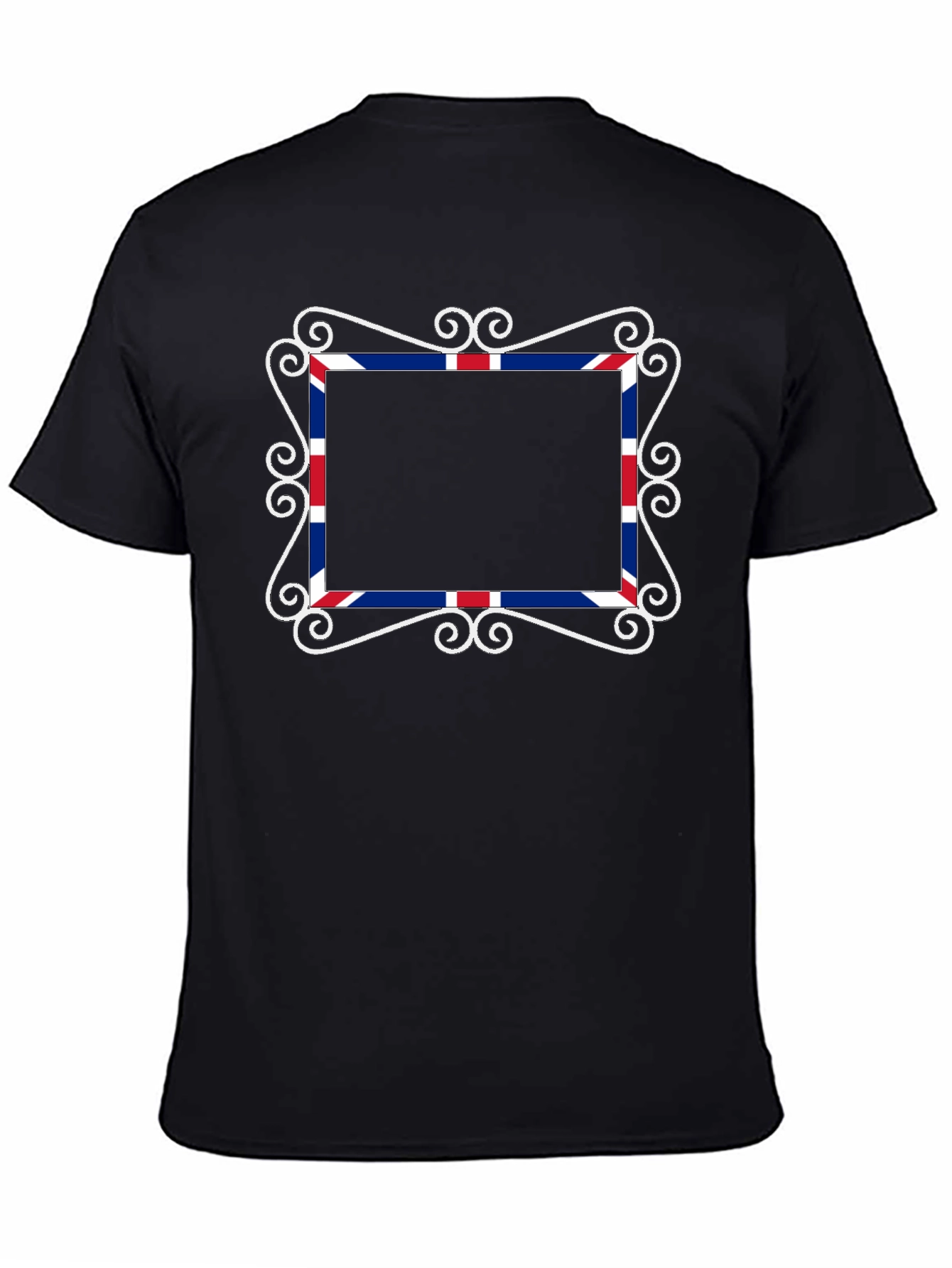 Union Jack Frame Black T-Shirt