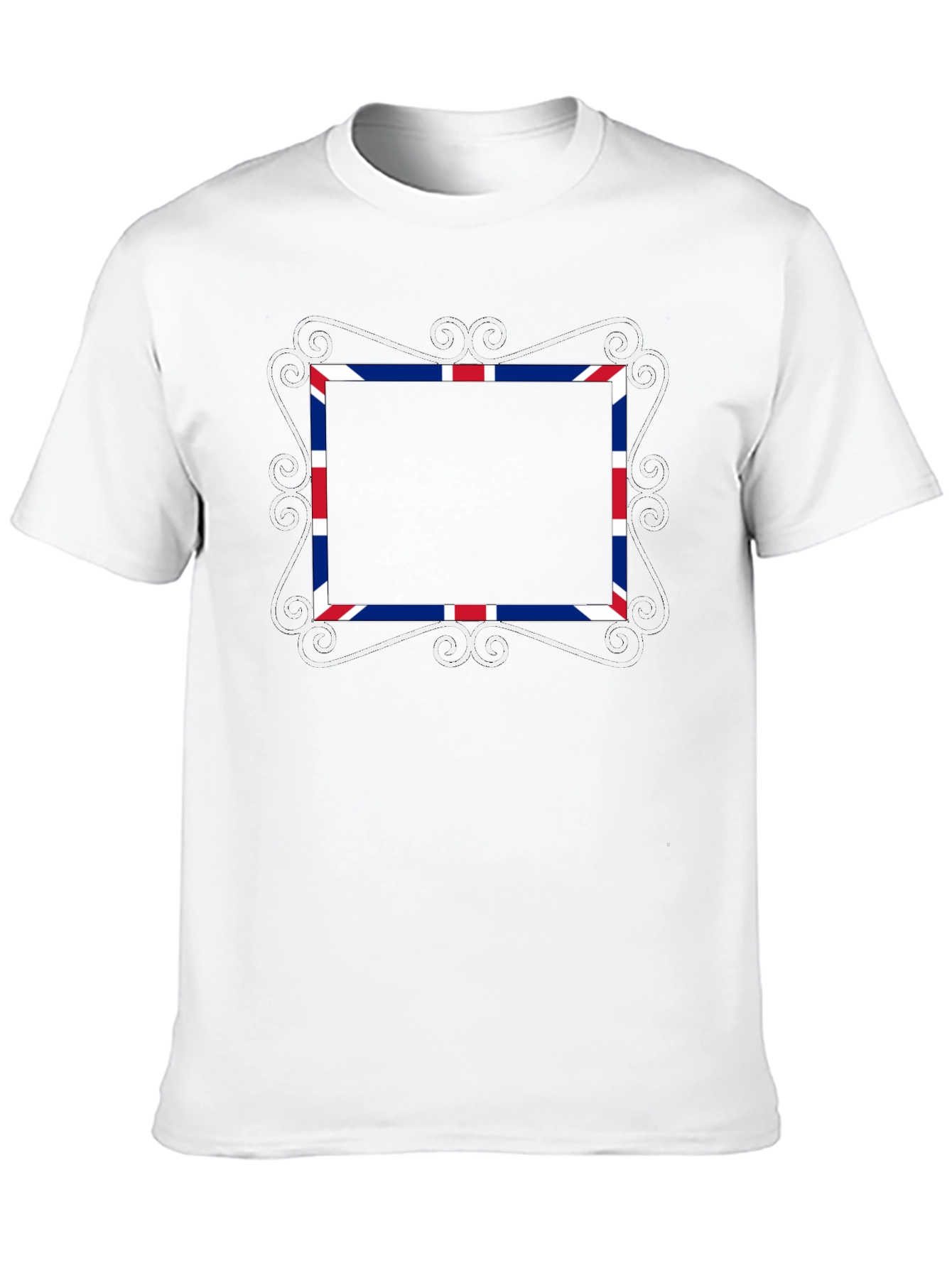Union Jack Frame Black T-Shirt