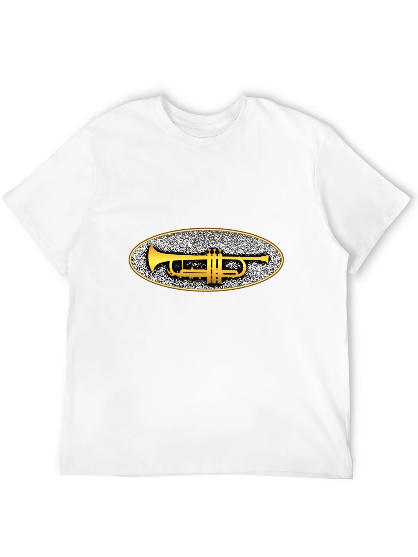 Trumpet Graphic Black T-Shirt