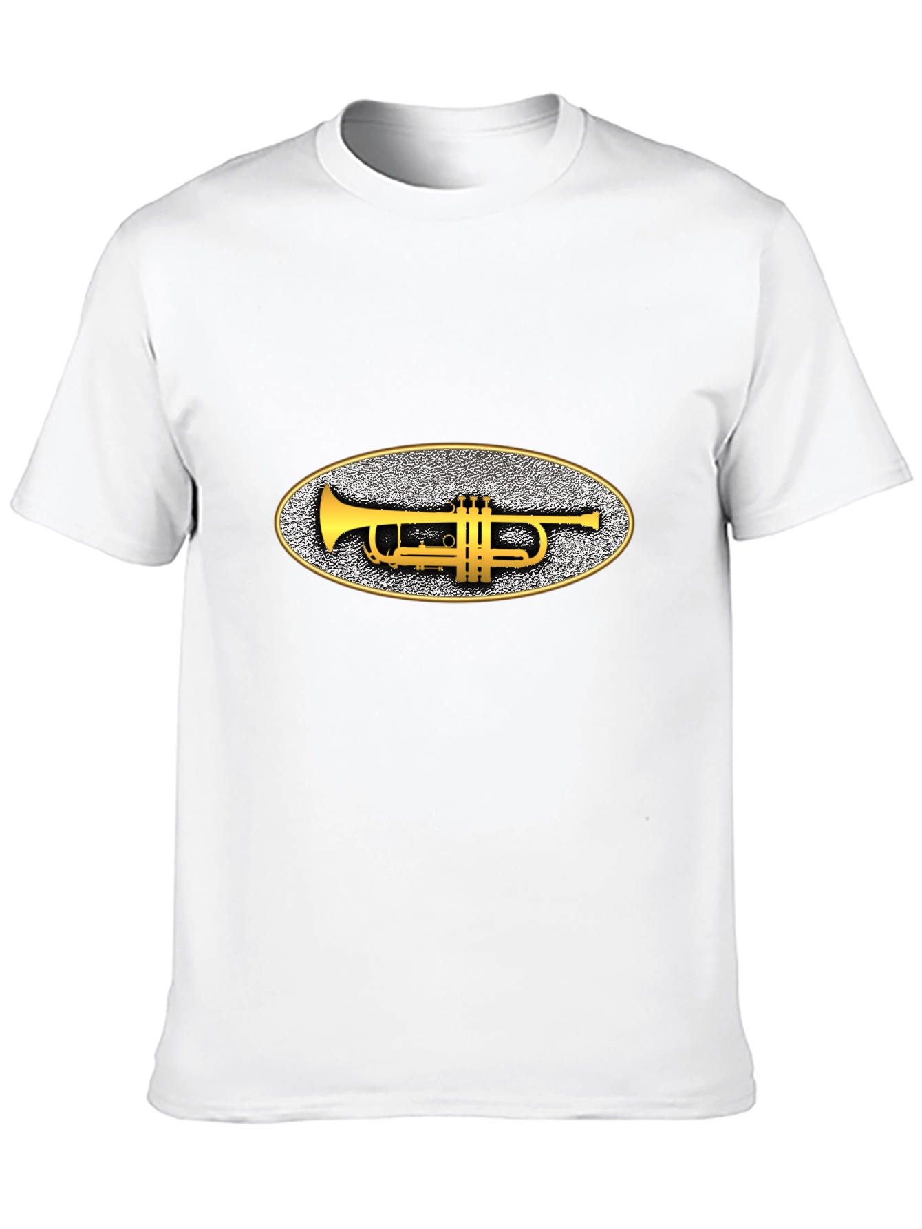 Trumpet Graphic Black T-Shirt