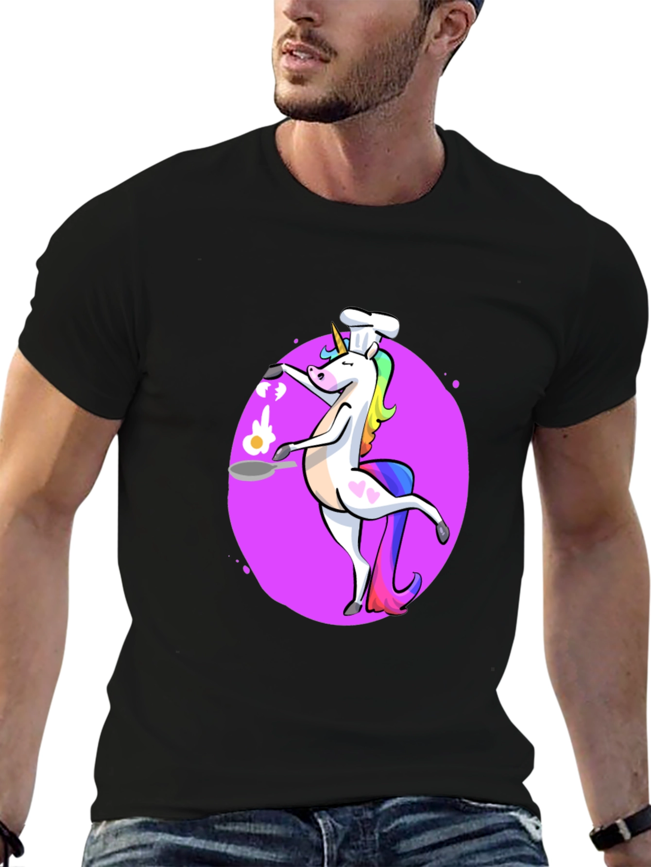 Unicorn Chef T-Shirt: Cooking with Magic!