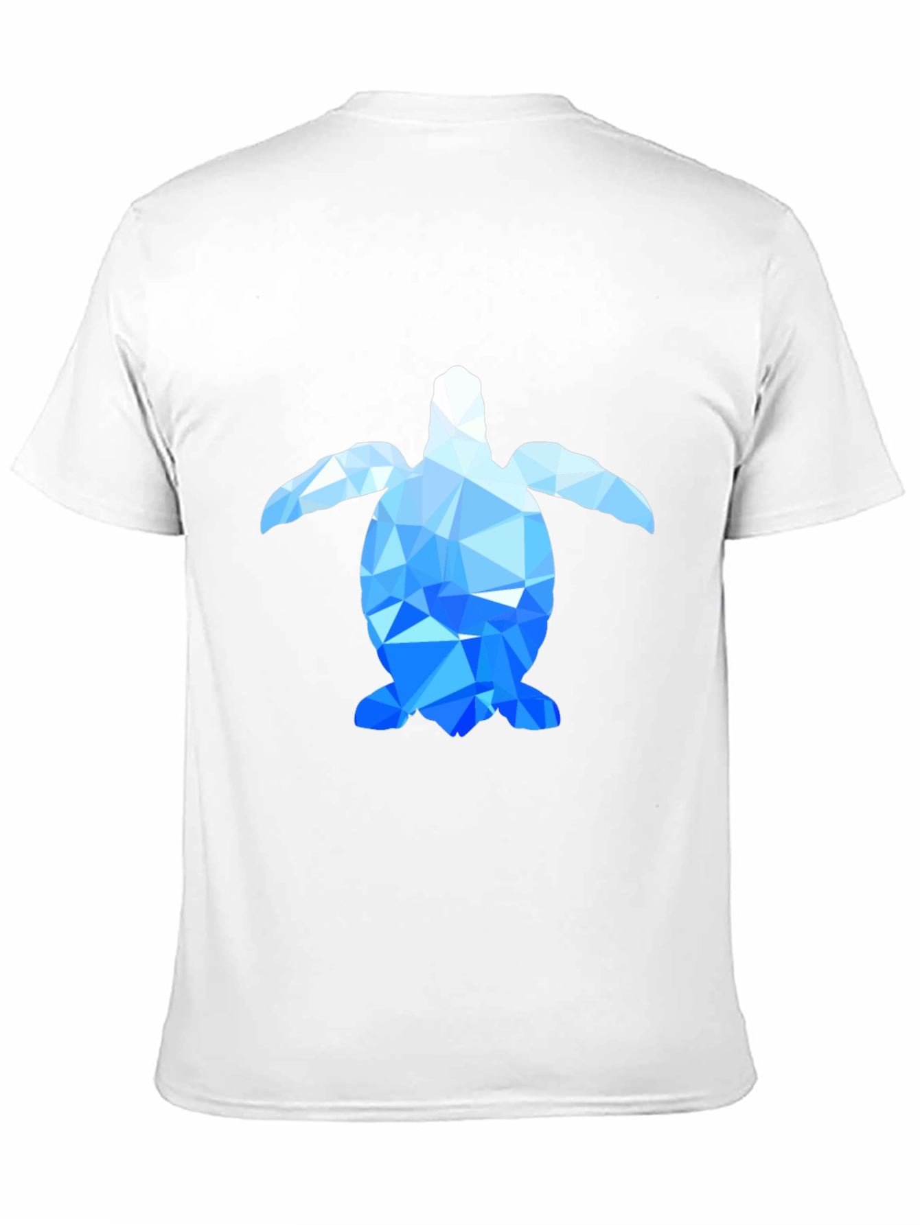 Geometric Turtle Tee - Modern Graphic Print