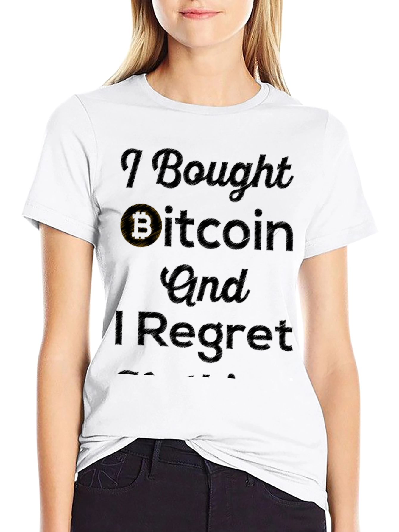 Bitcoin Regret T-Shirt - Crypto Humor Tee