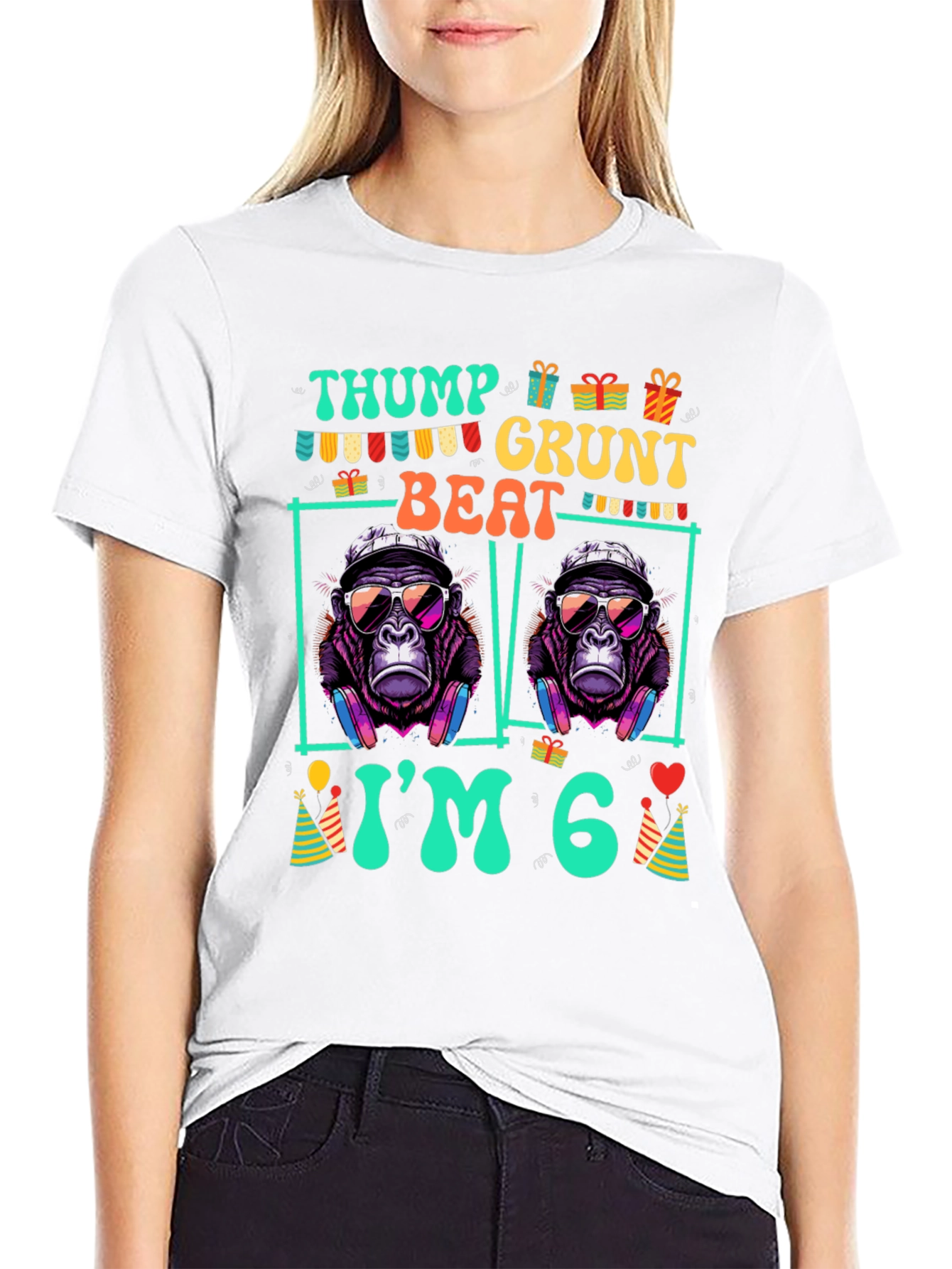 Thump Grunt Beat Im 6 T-shirt