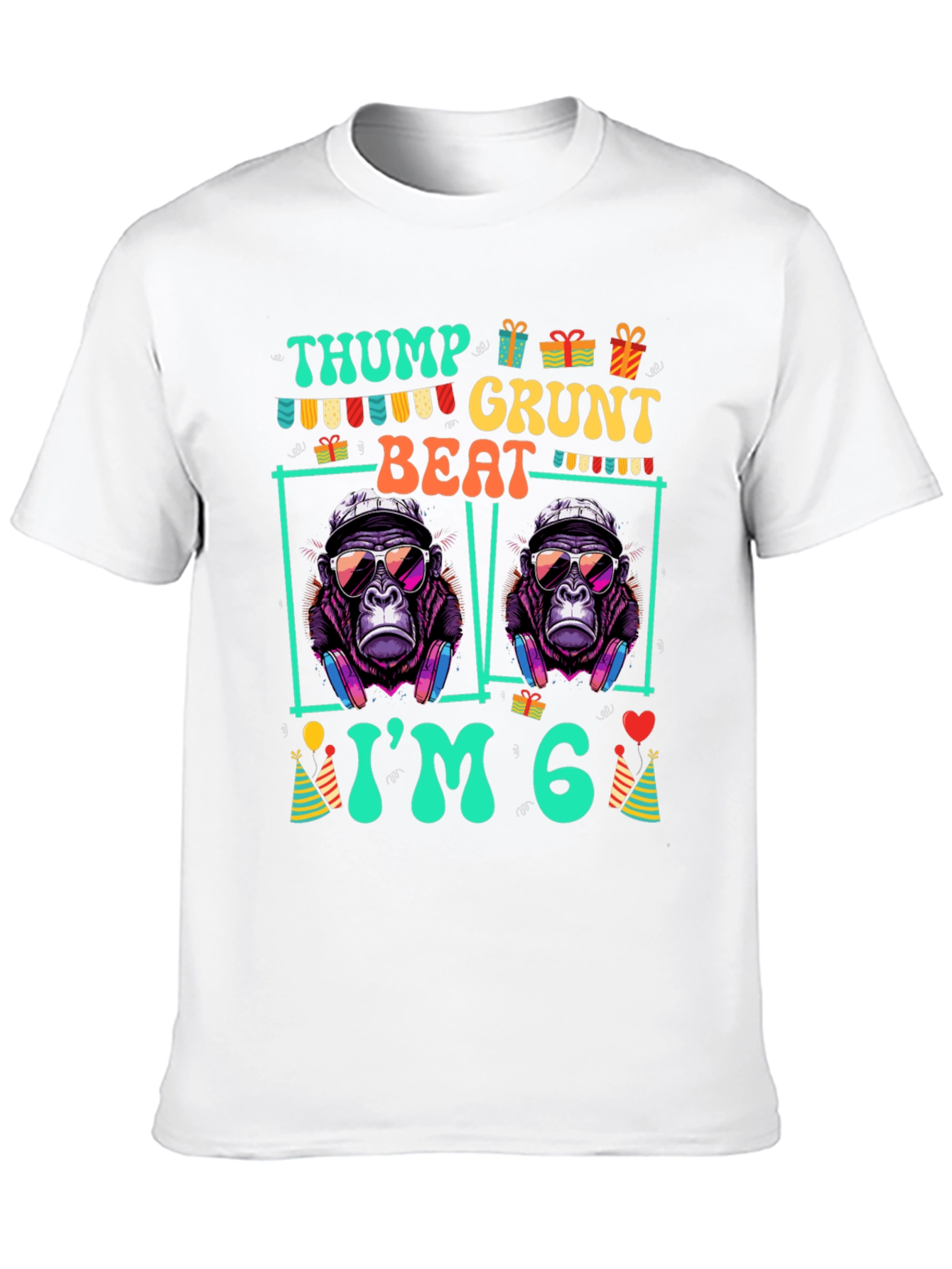 Thump Grunt Beat Im 6 T-shirt