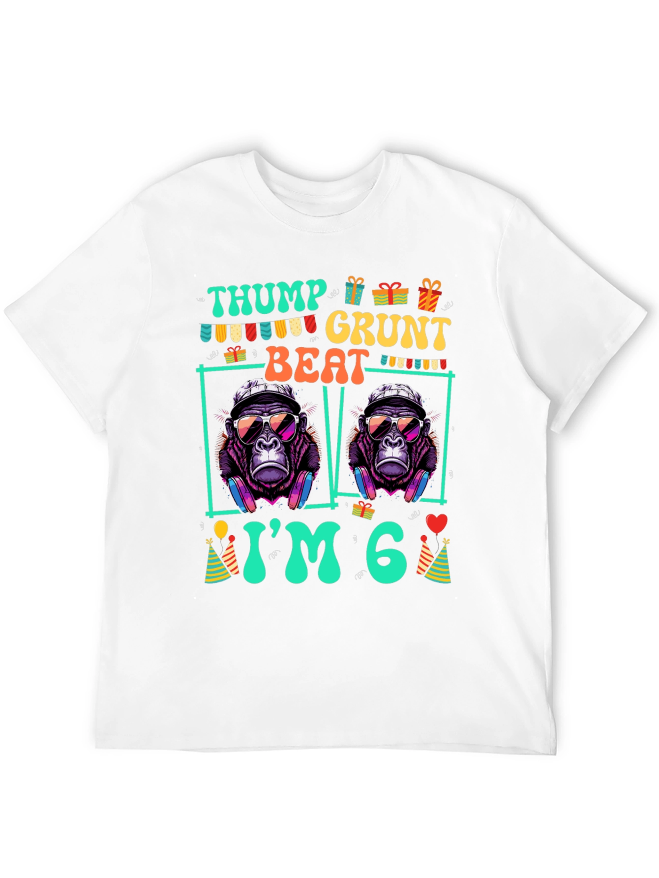 Thump Grunt Beat Im 6 T-shirt