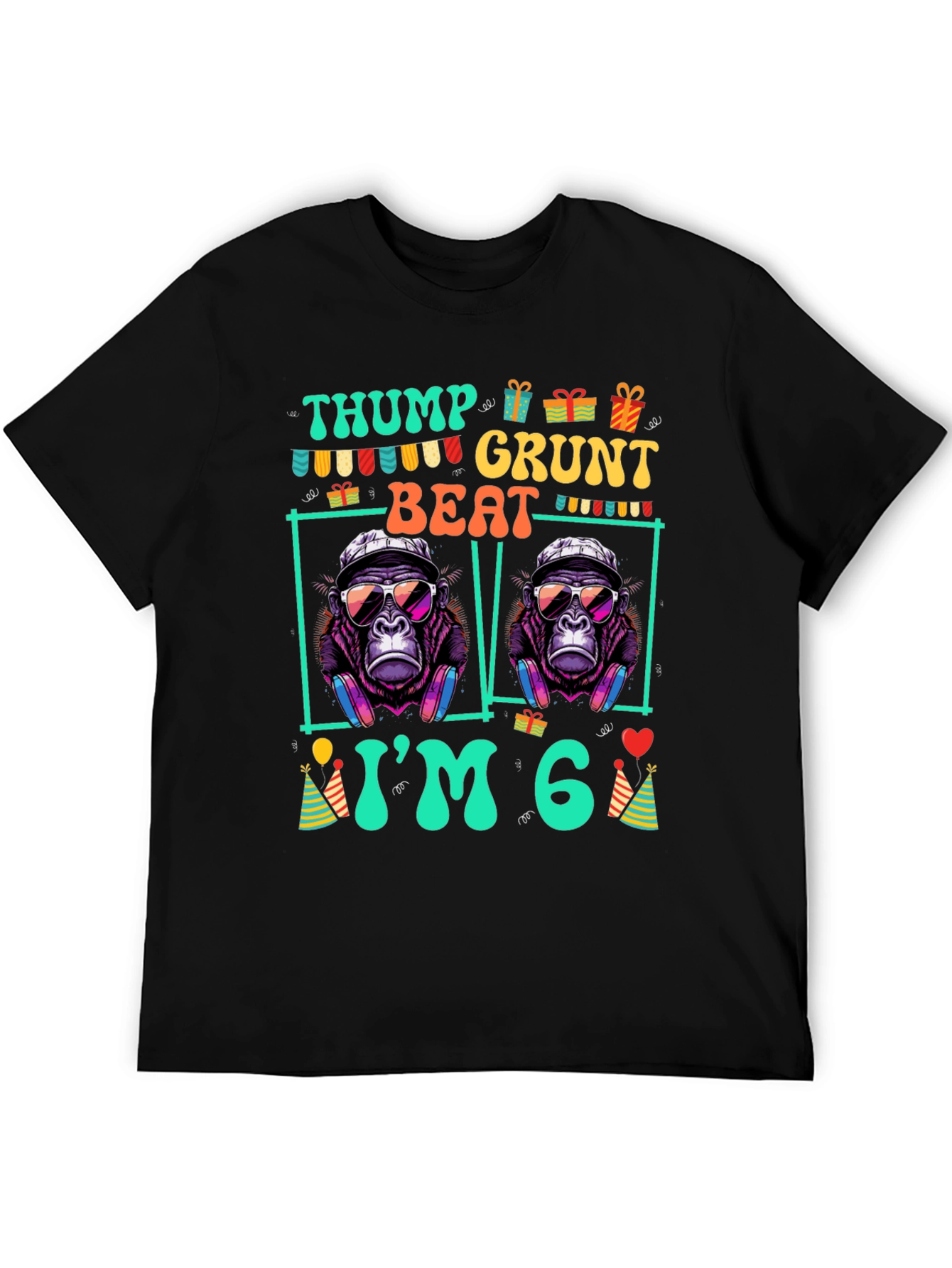 Thump Grunt Beat Im 6 T-shirt