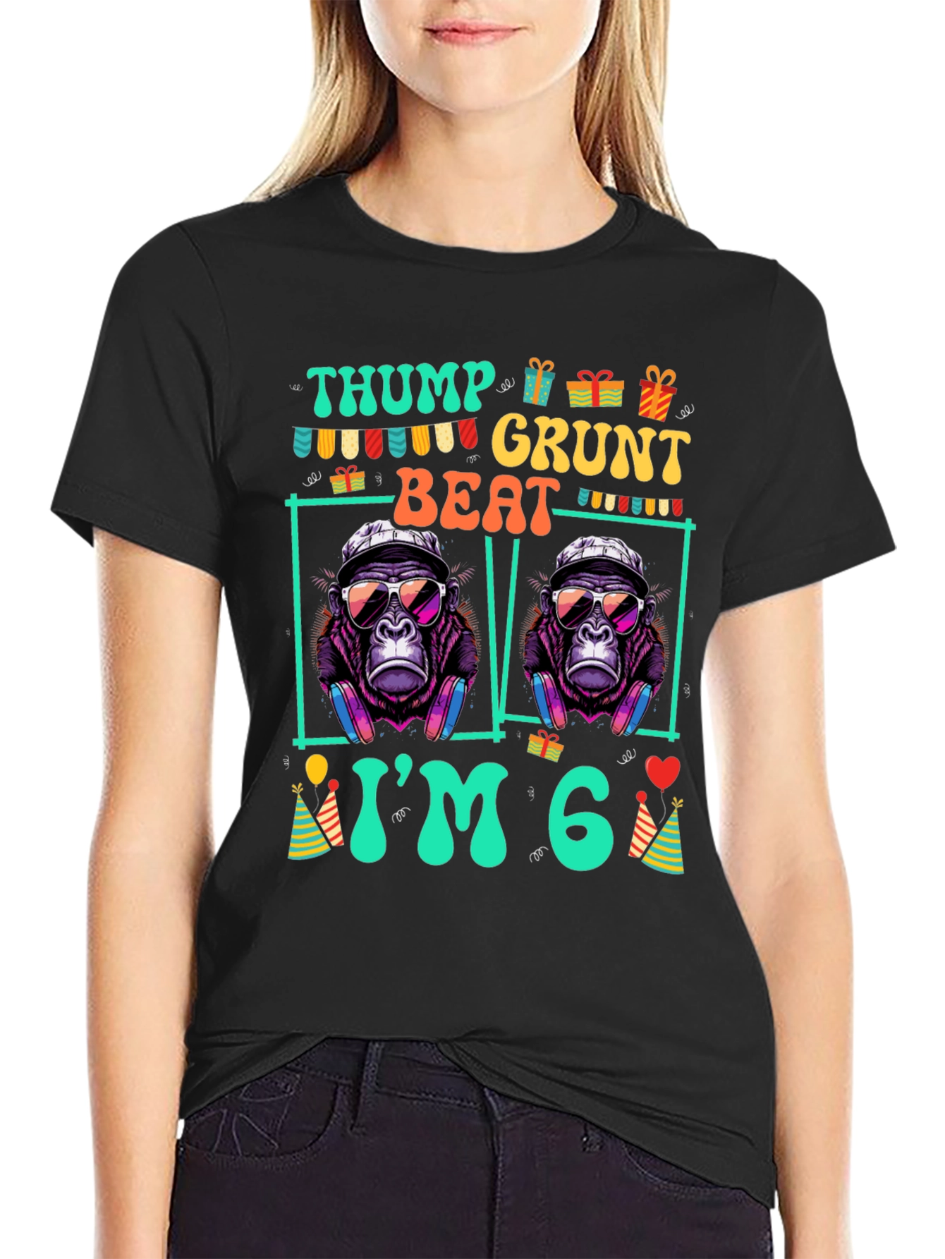 Thump Grunt Beat Im 6 T-shirt