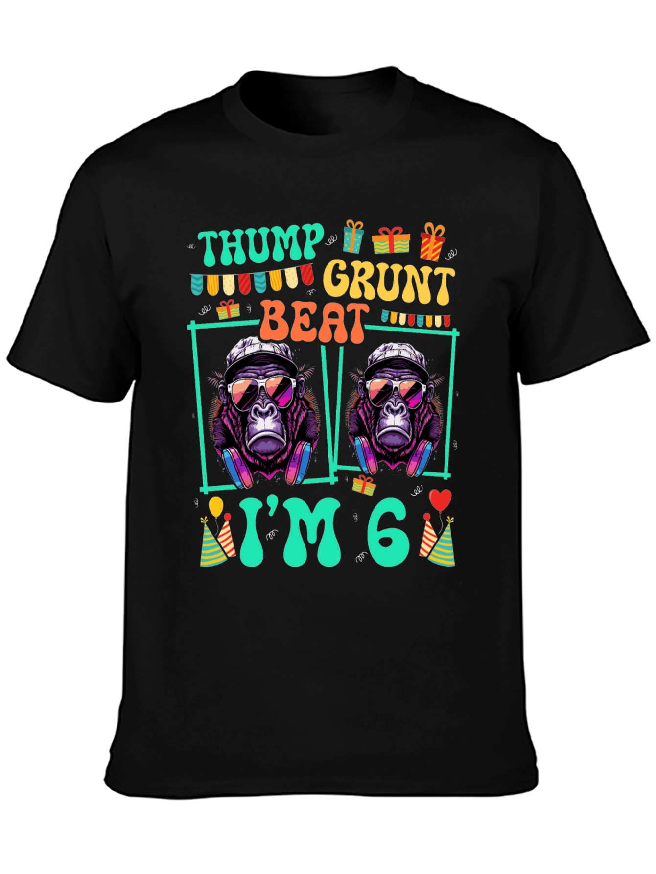 Thump Grunt Beat Im 6 T-shirt