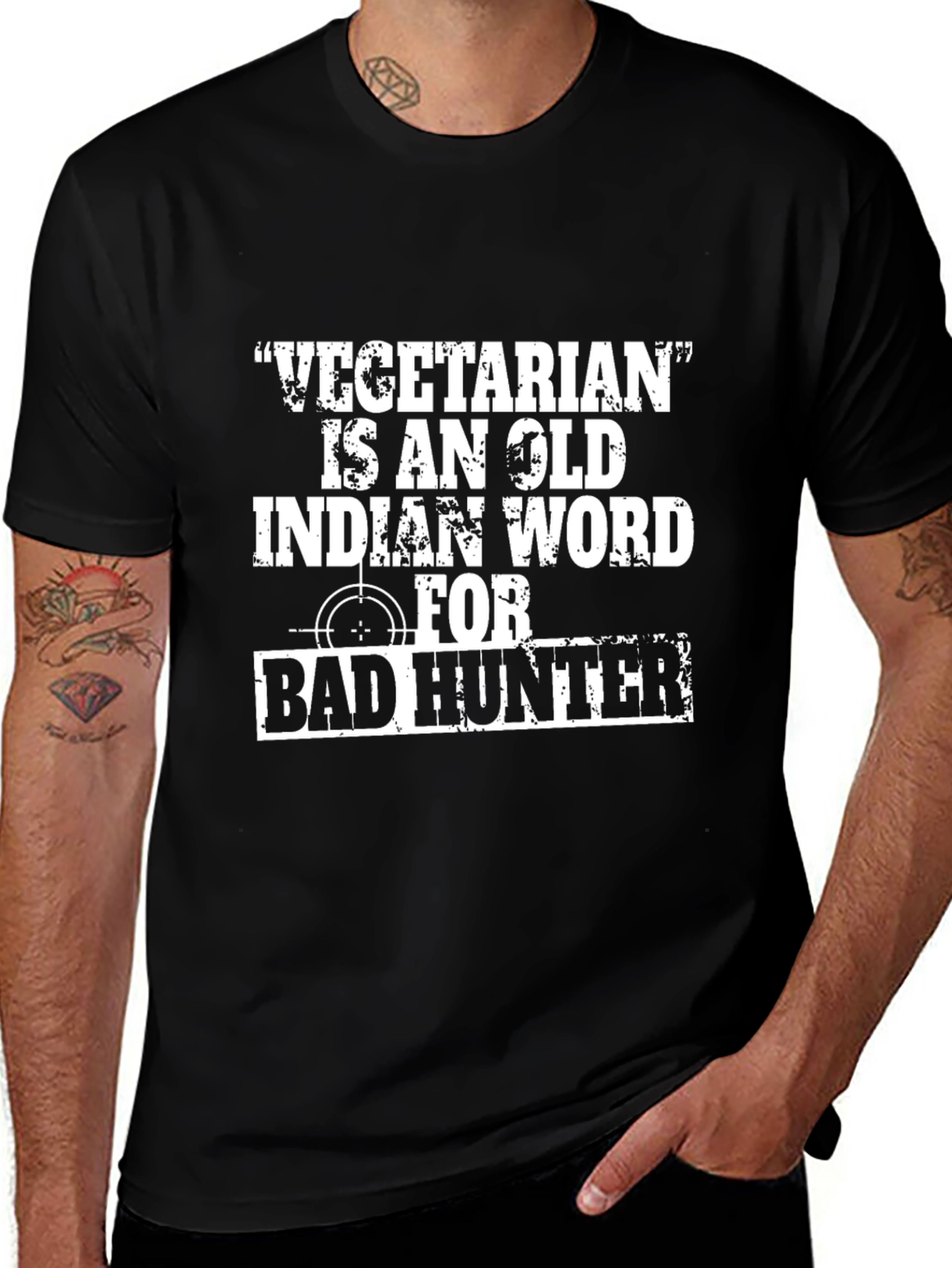 Vegetarian Bad Hunter T-Shirt