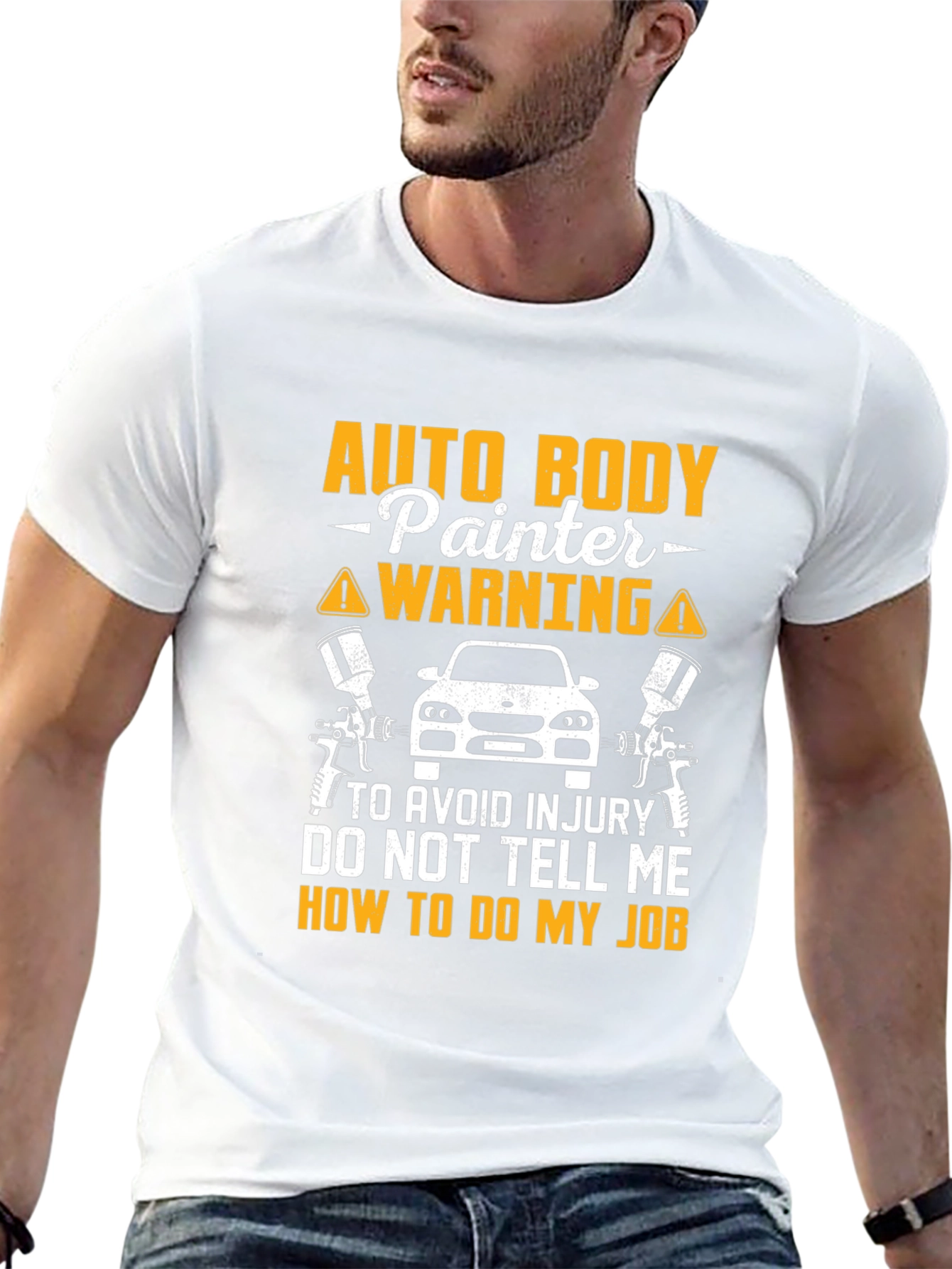 Auto Body Painter Warning T-Shirt