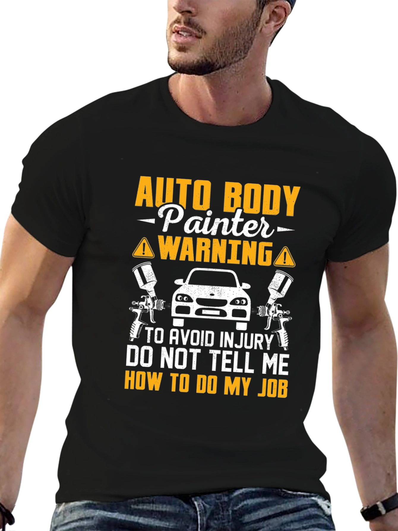 Auto Body Painter Warning T-Shirt