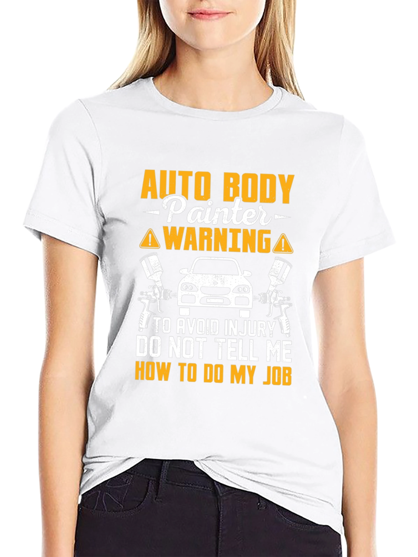 Auto Body Painter Warning T-Shirt