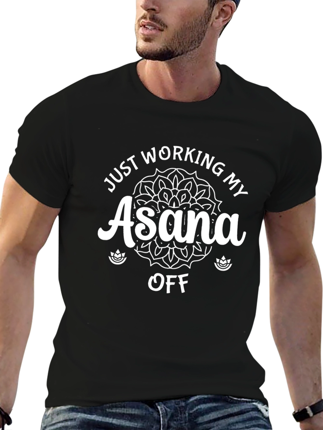 Yoga Asana Graphic Tee - Workout in Style!