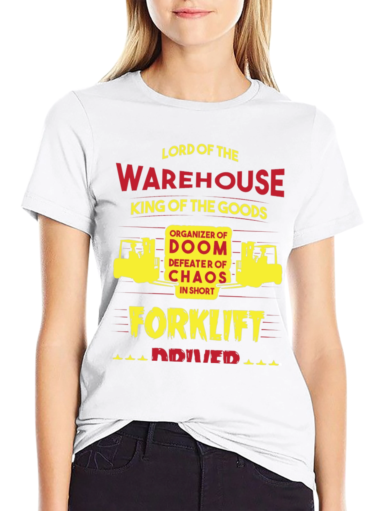 Lord of The Warehouse Forklift Driver T-Shirt