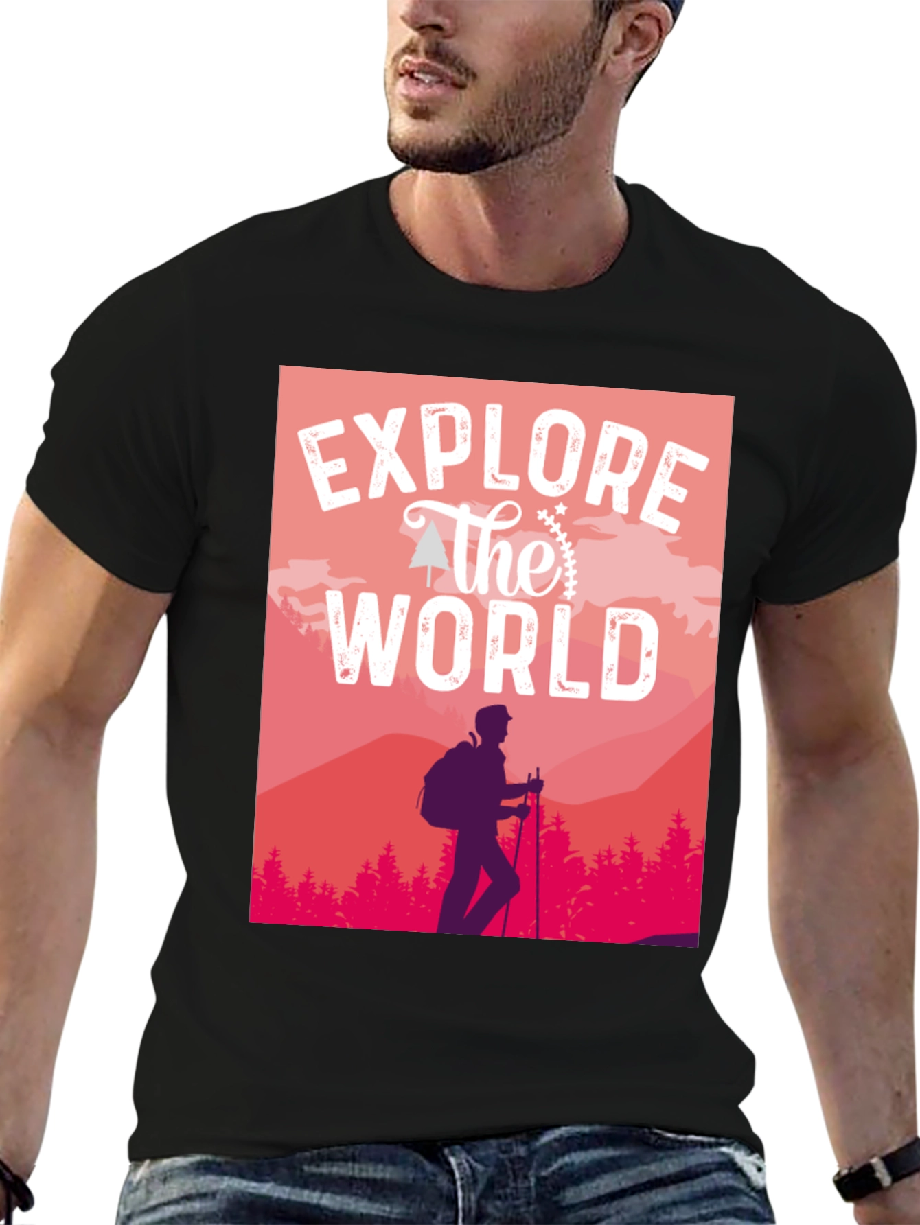Explore The World Graphic T-Shirt