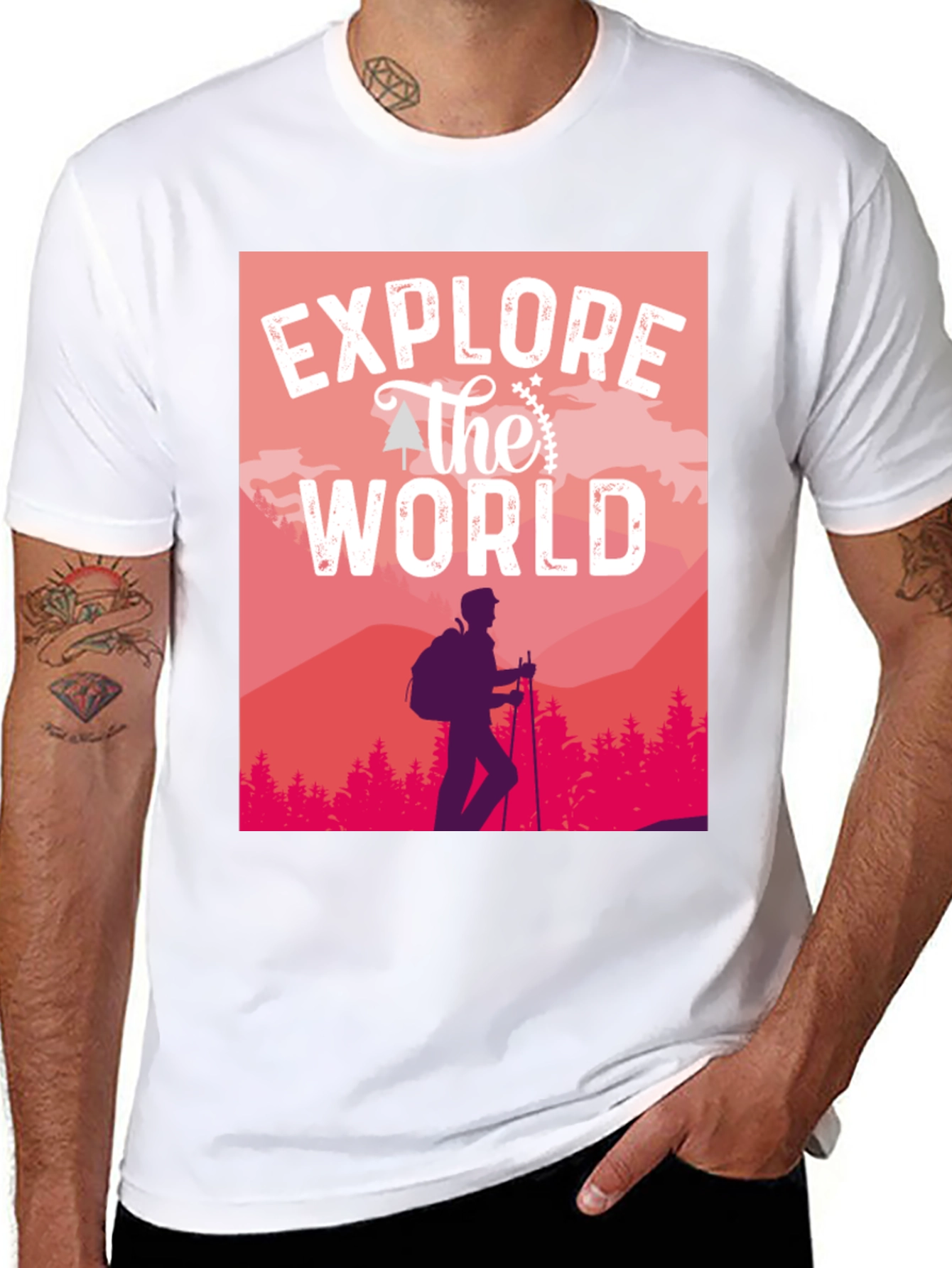 Explore The World Graphic T-Shirt