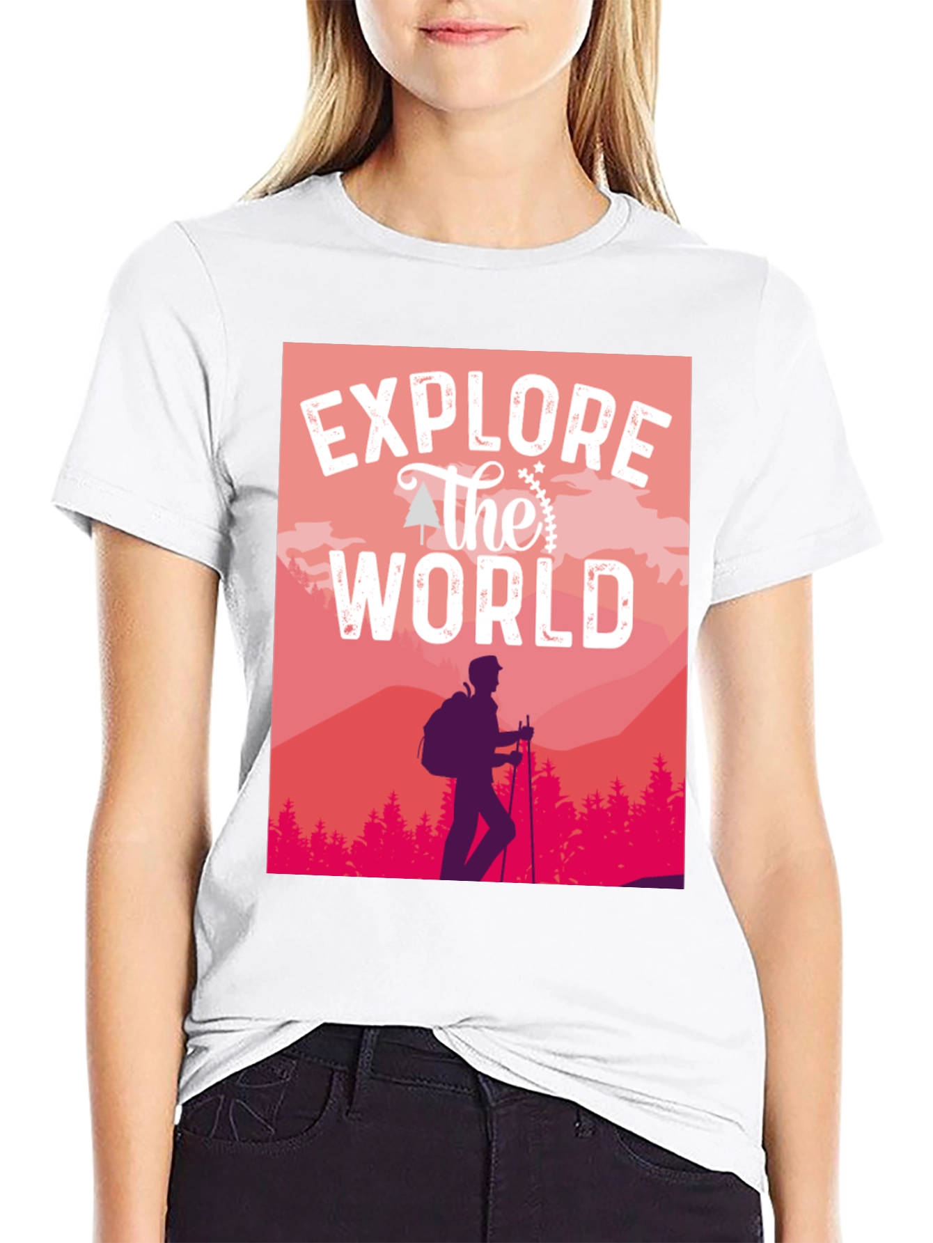 Explore The World Graphic T-Shirt