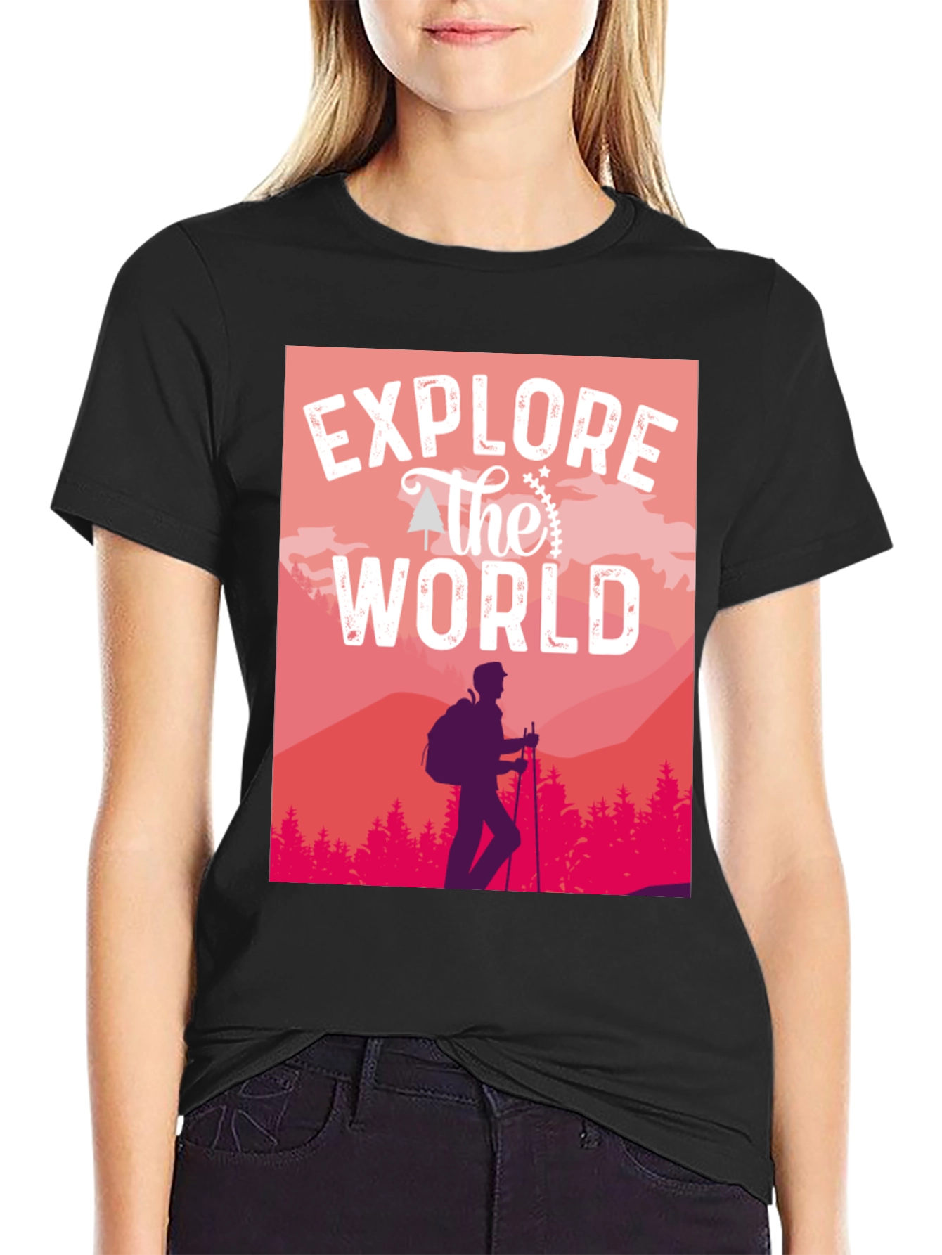 Explore The World Graphic T-Shirt