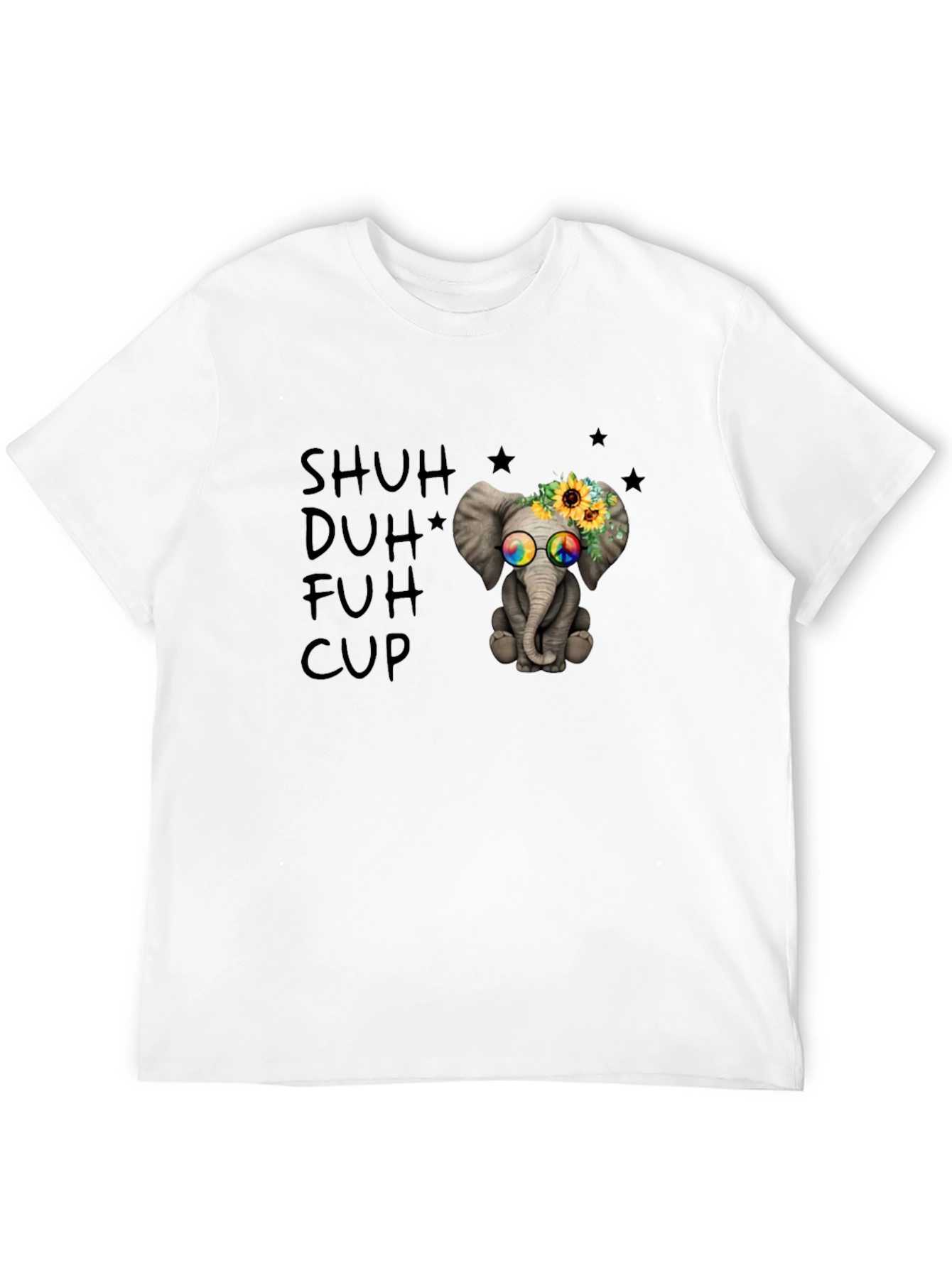 Shuh Duh Fuh Cup Elephant T-Shirt