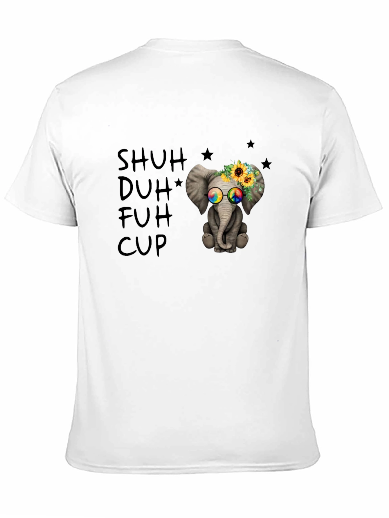 Shuh Duh Fuh Cup Elephant T-Shirt