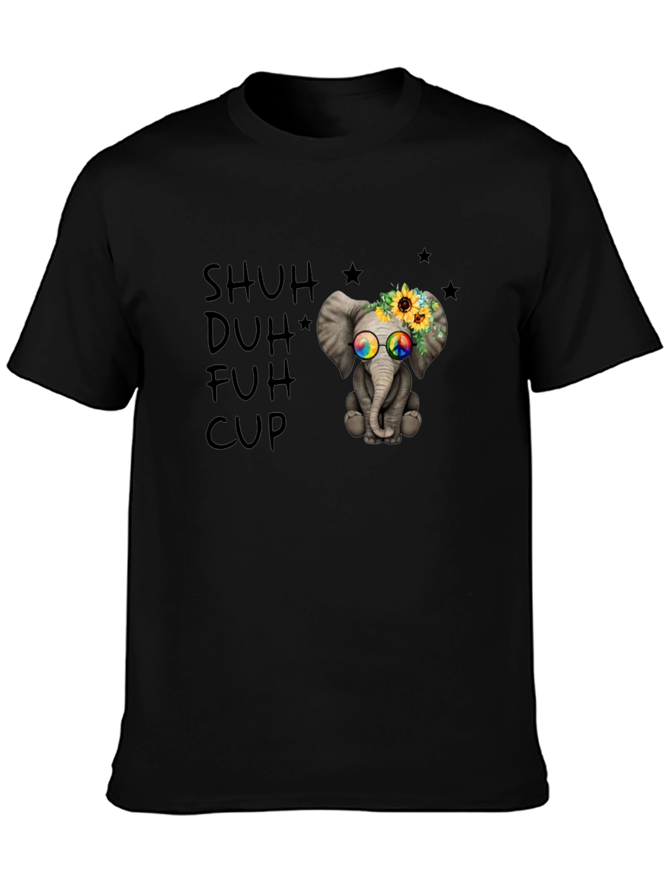 Shuh Duh Fuh Cup Elephant T-Shirt