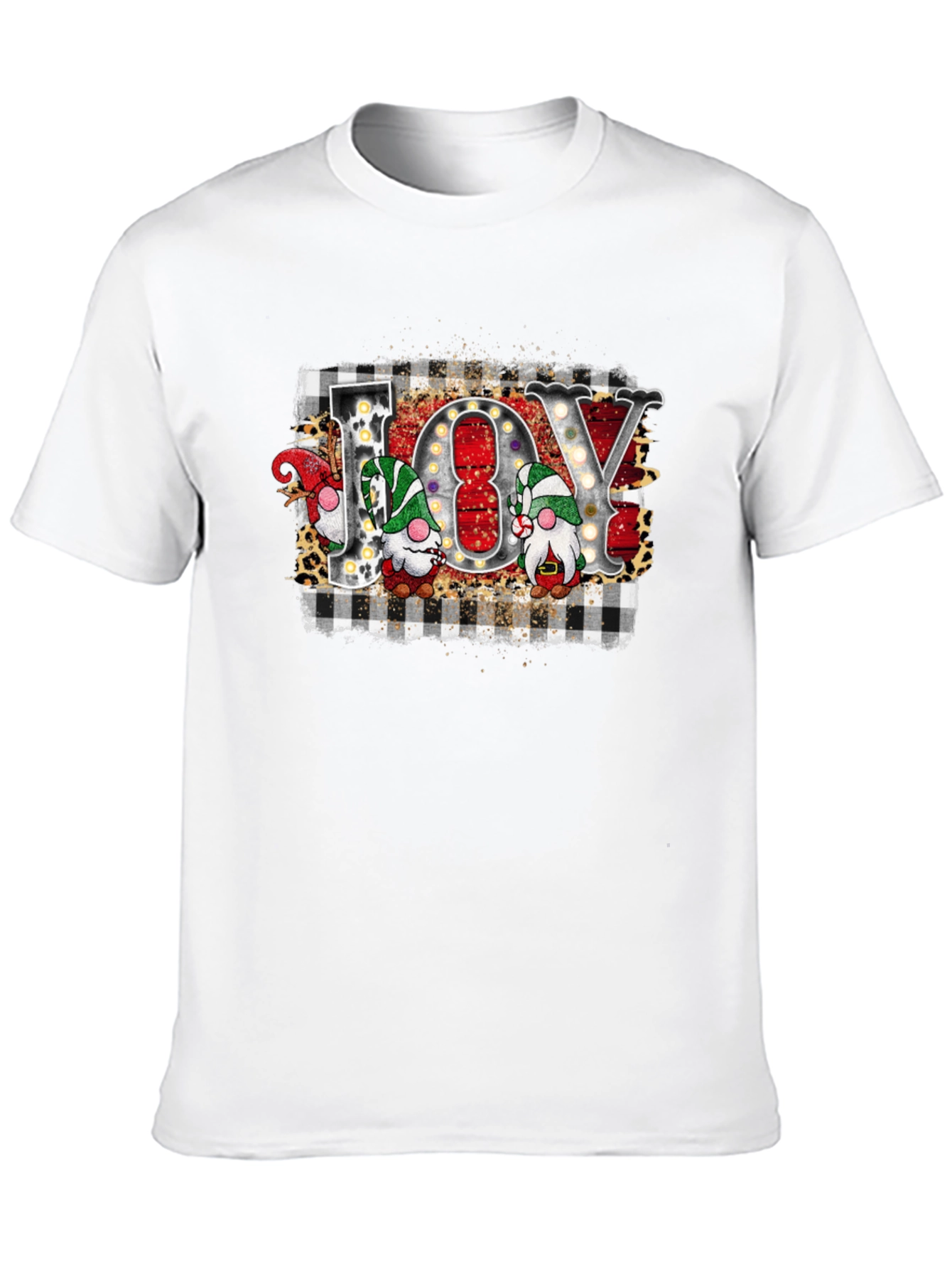 Joy Gnomes Christmas Graphic Tee