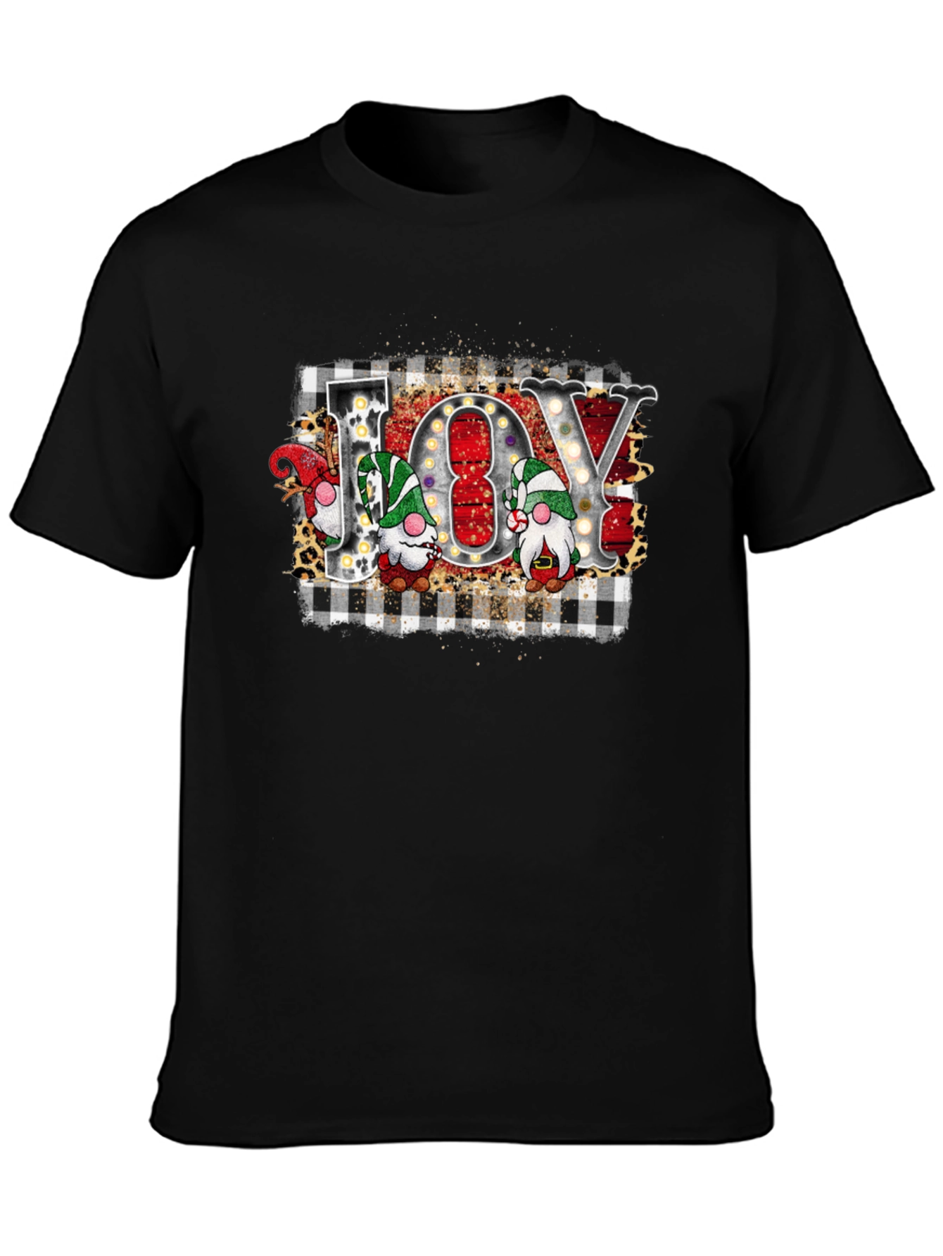 Joy Gnomes Christmas Graphic Tee