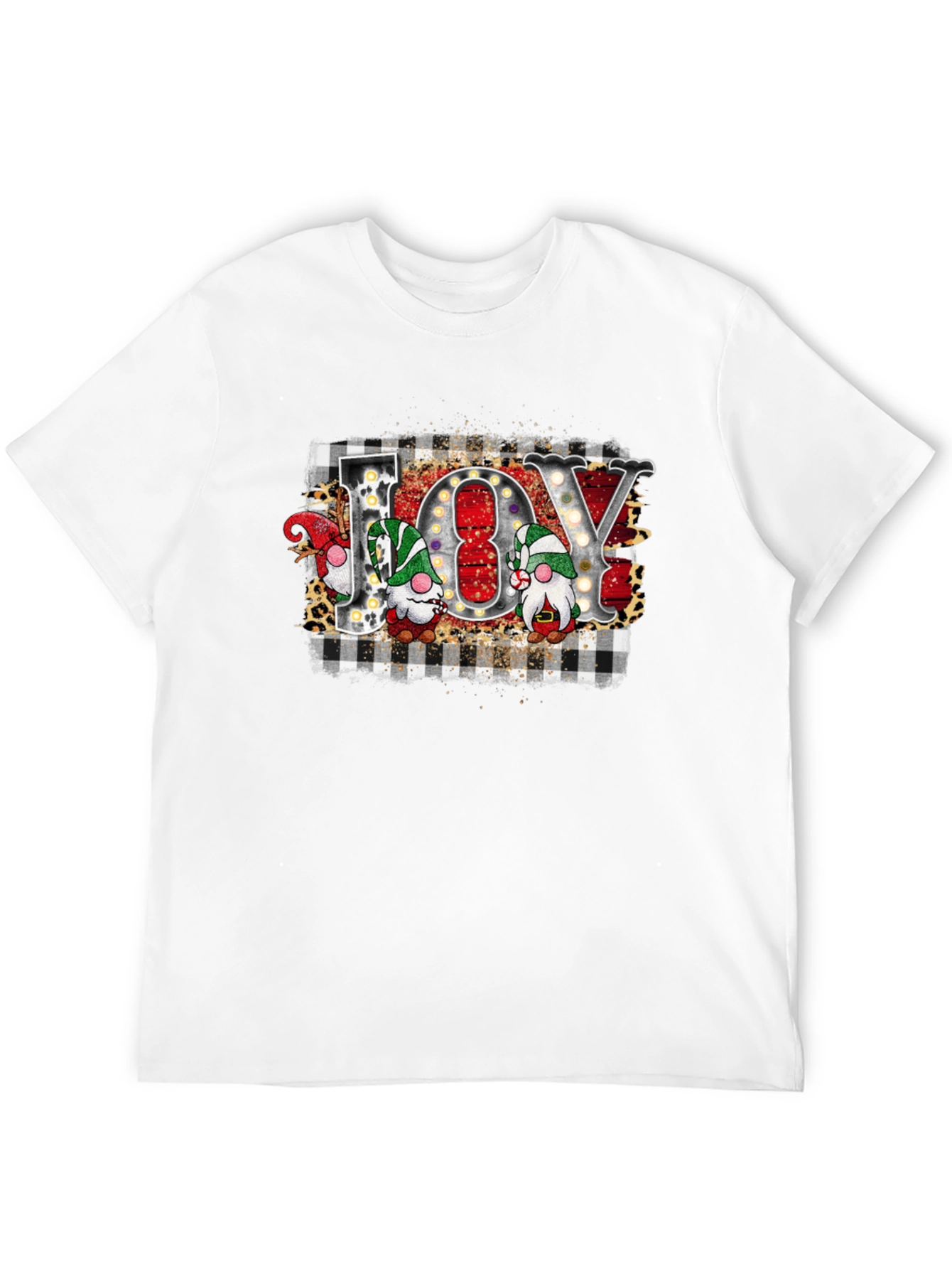 Joy Gnomes Christmas Graphic Tee