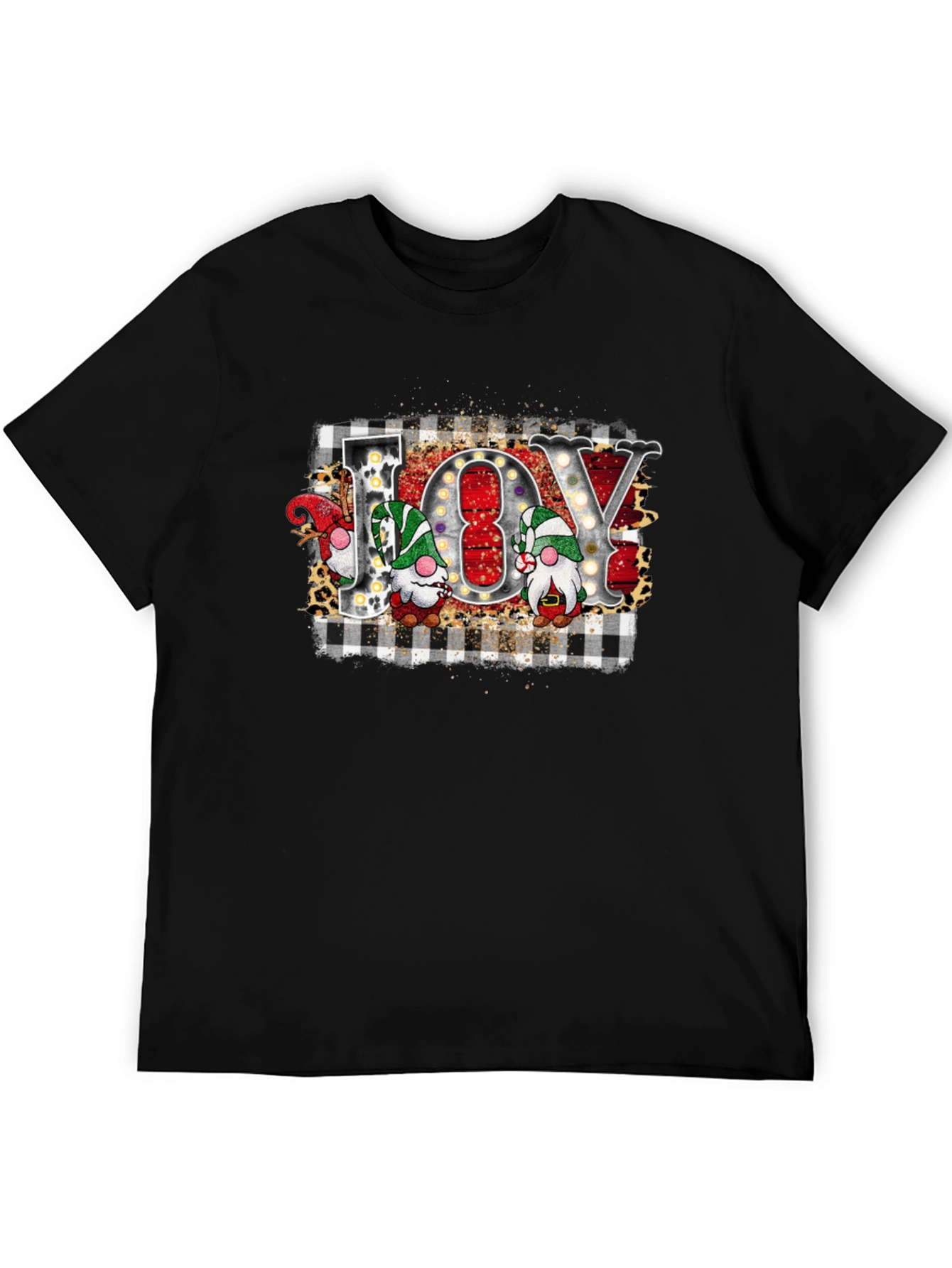 Joy Gnomes Christmas Graphic Tee
