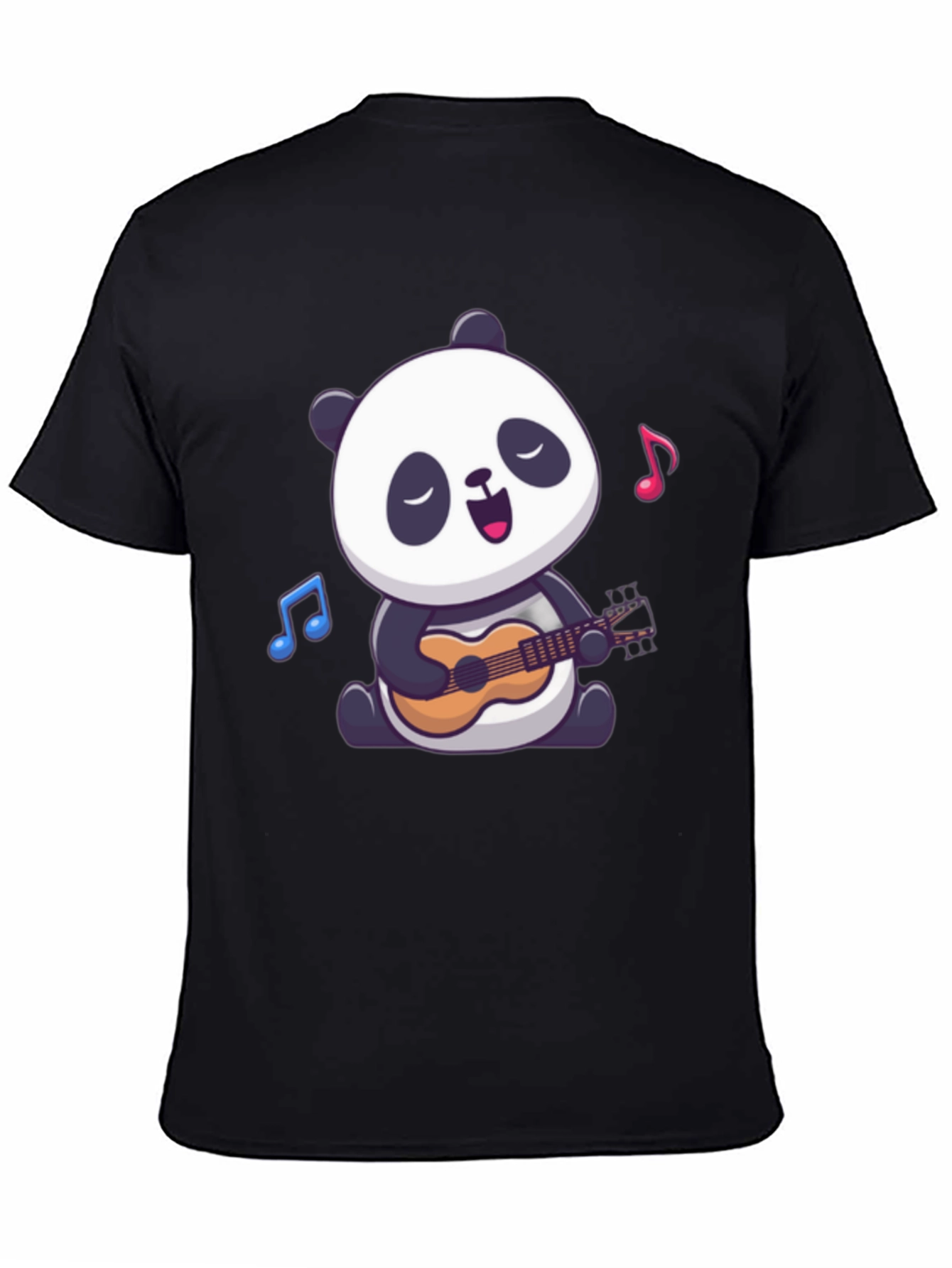 Panda Ukulele T-Shirt: Cute Animal Graphic Tee