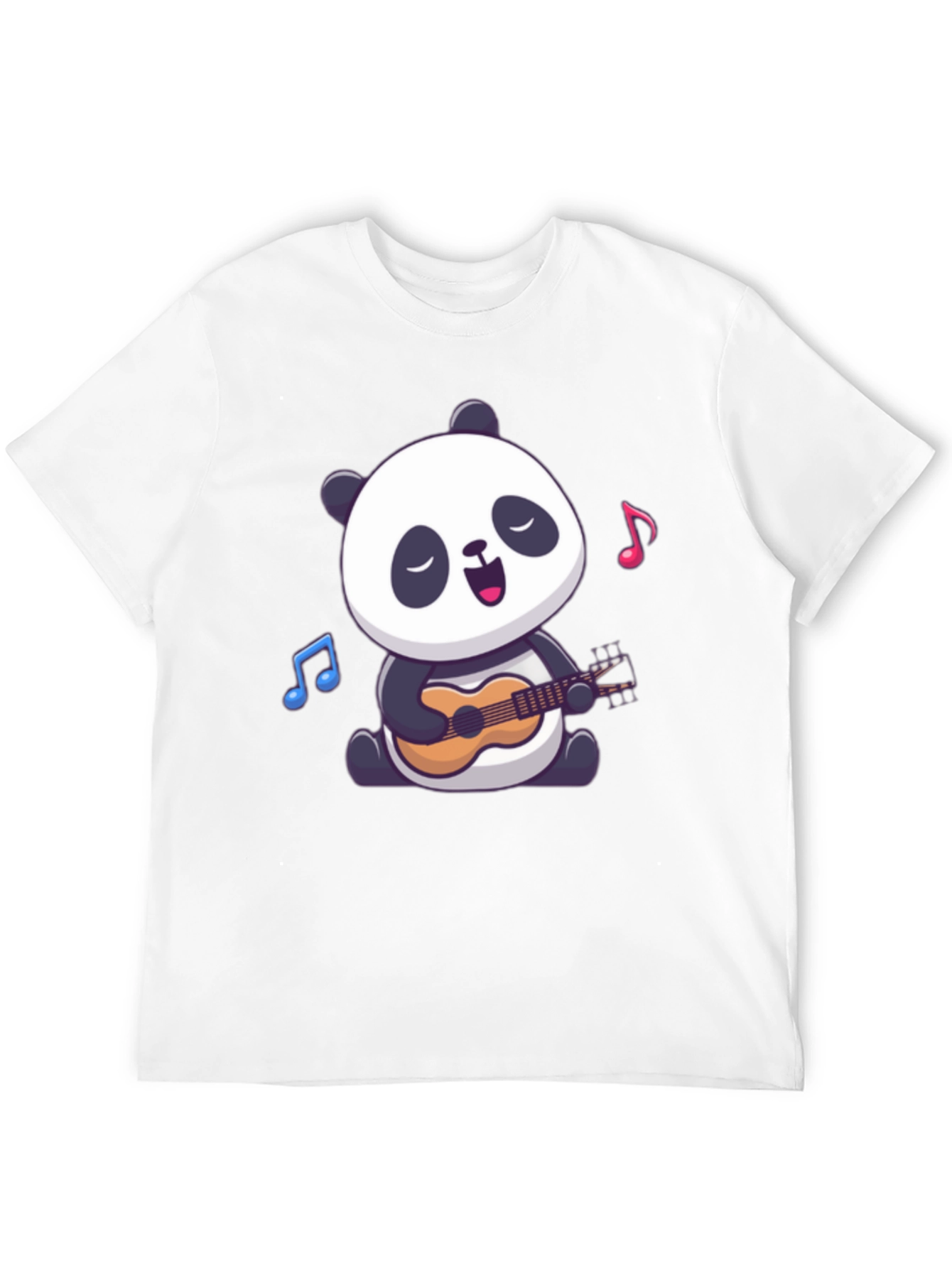 Panda Ukulele T-Shirt: Cute Animal Graphic Tee