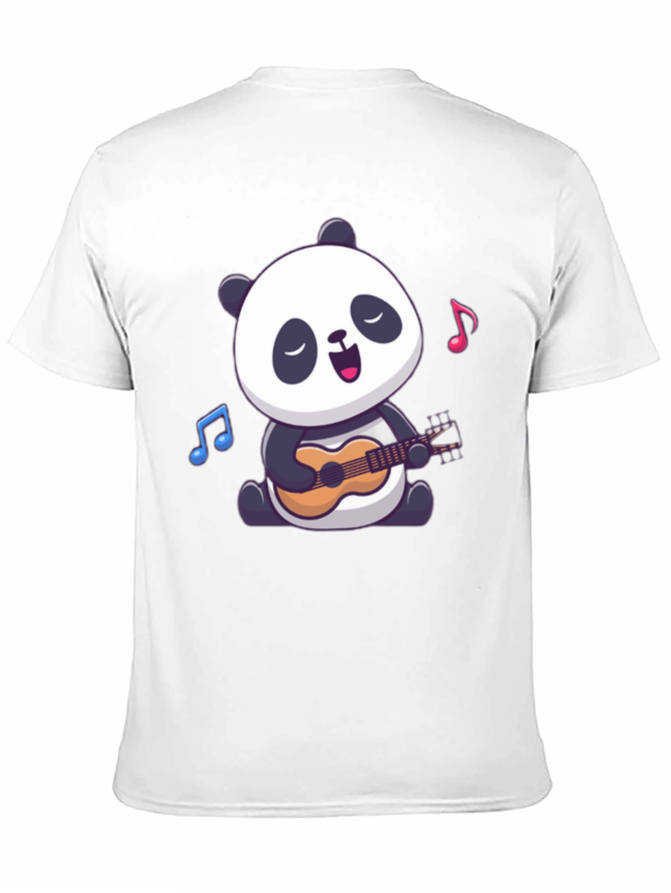 Panda Ukulele T-Shirt: Cute Animal Graphic Tee
