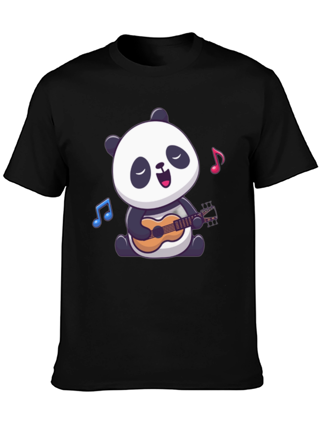 Panda Ukulele T-Shirt: Cute Animal Graphic Tee