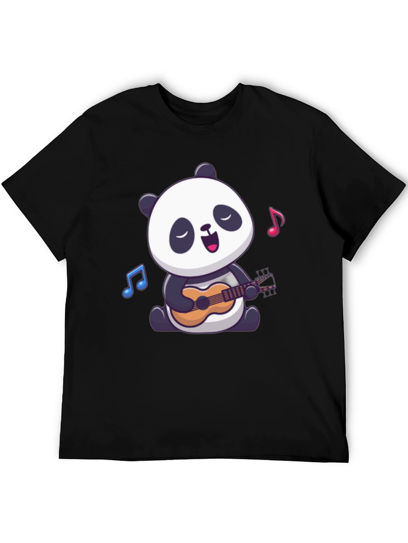Panda Ukulele T-Shirt: Cute Animal Graphic Tee