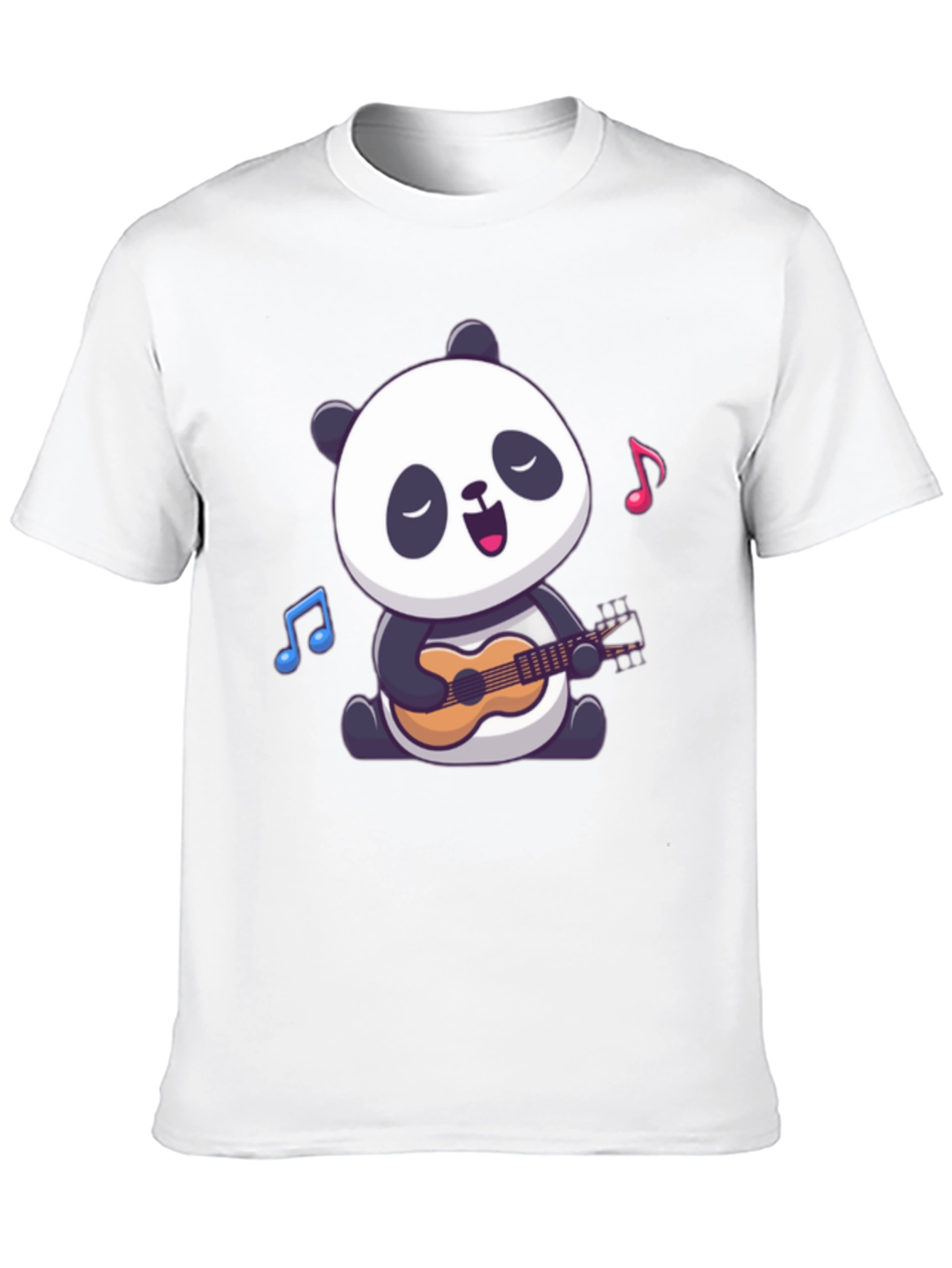 Panda Ukulele T-Shirt: Cute Animal Graphic Tee