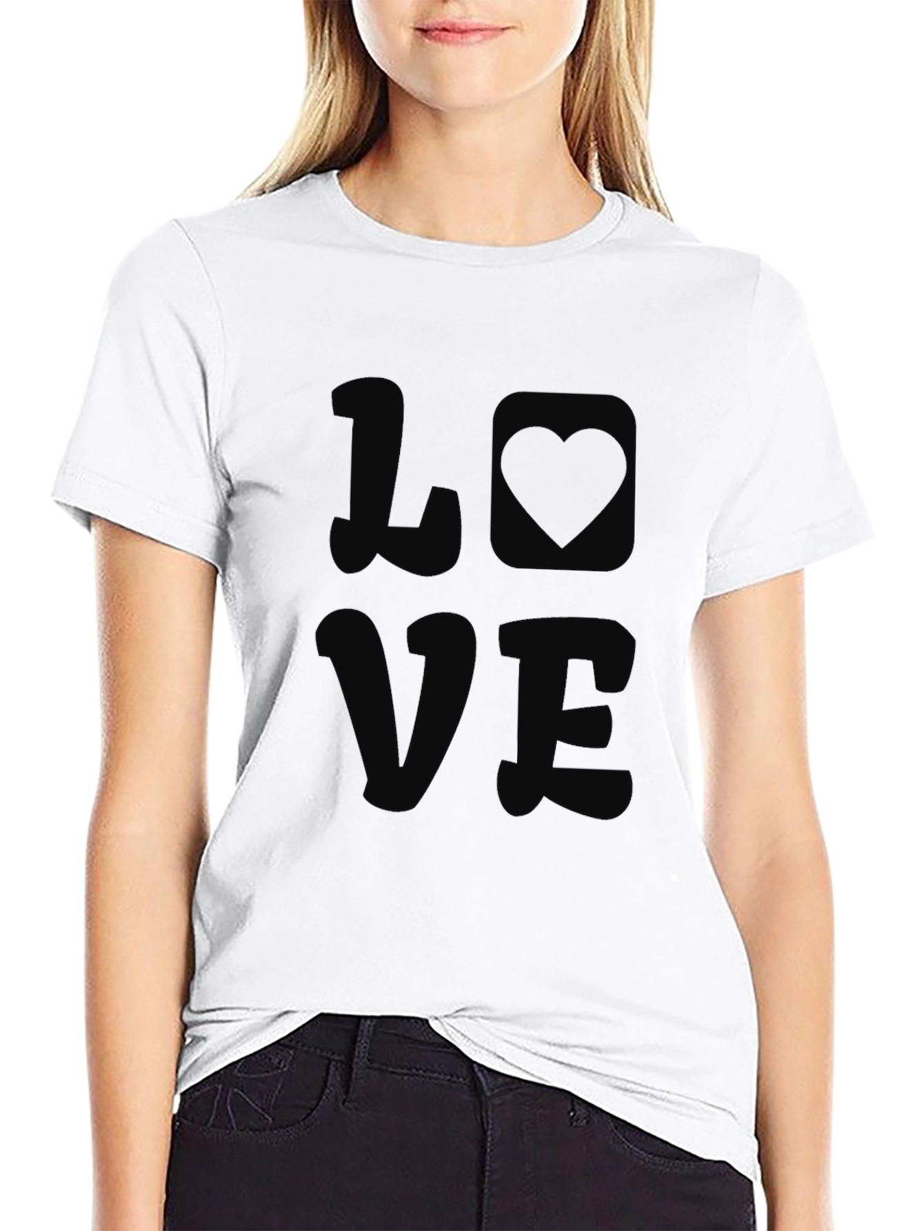 Love Graphic Print T-Shirt