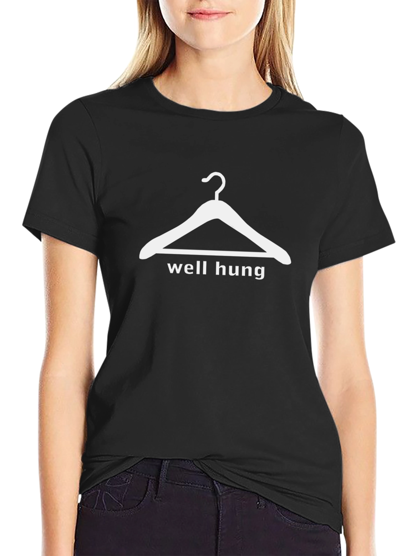 Well Hung T-Shirt - Funny Humor Tee