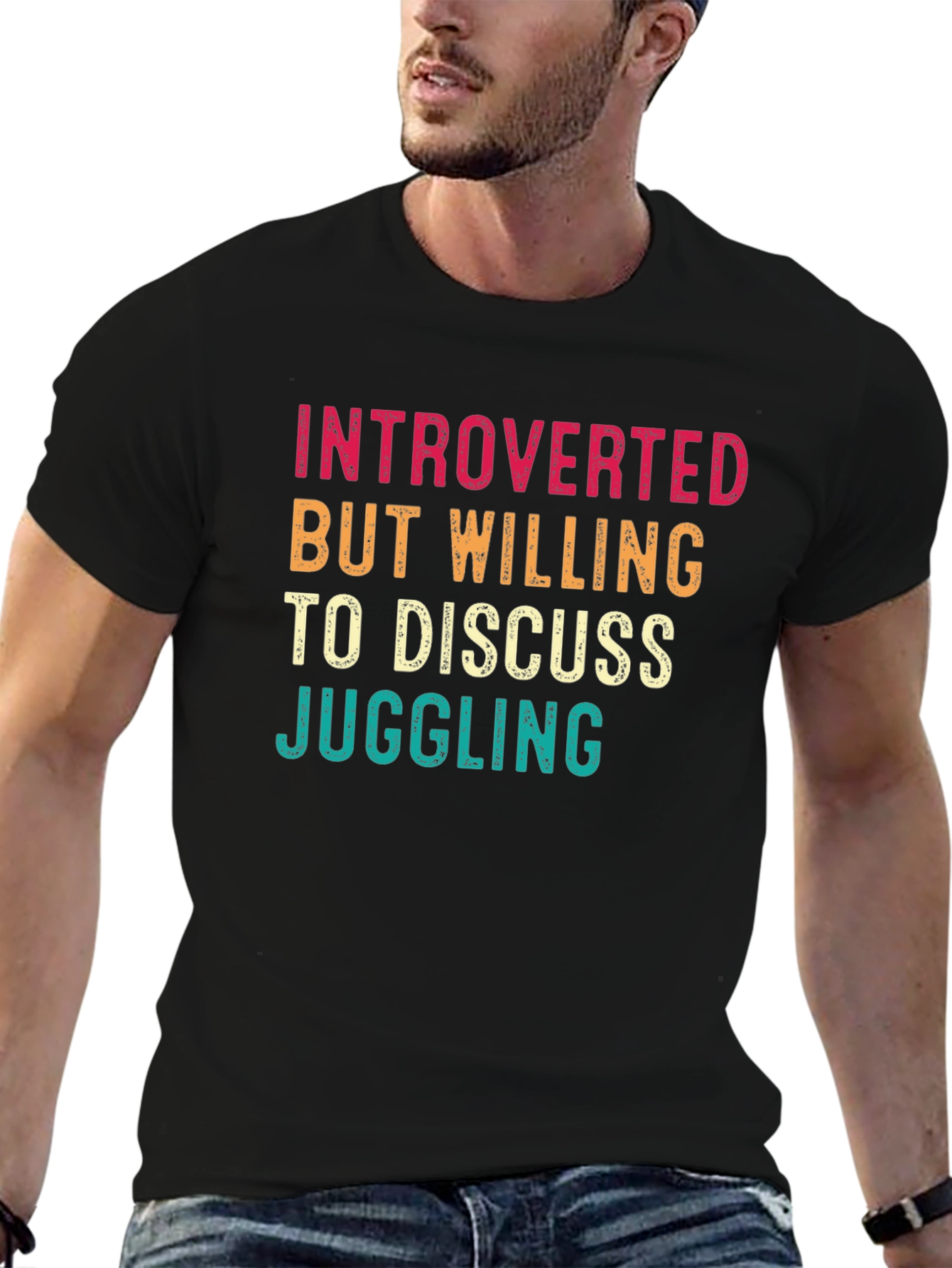 Introverted Juggling Enthusiast T-Shirt