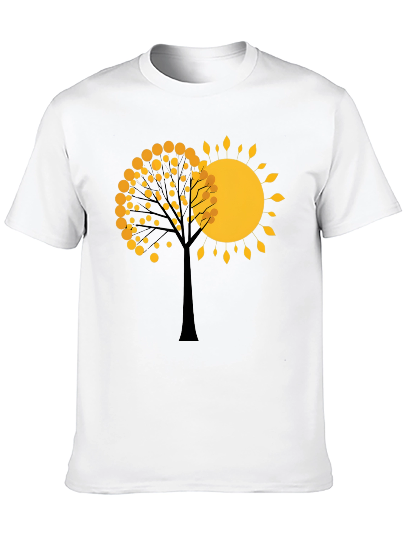Natures Embrace Tee - Tree and Sun Graphic