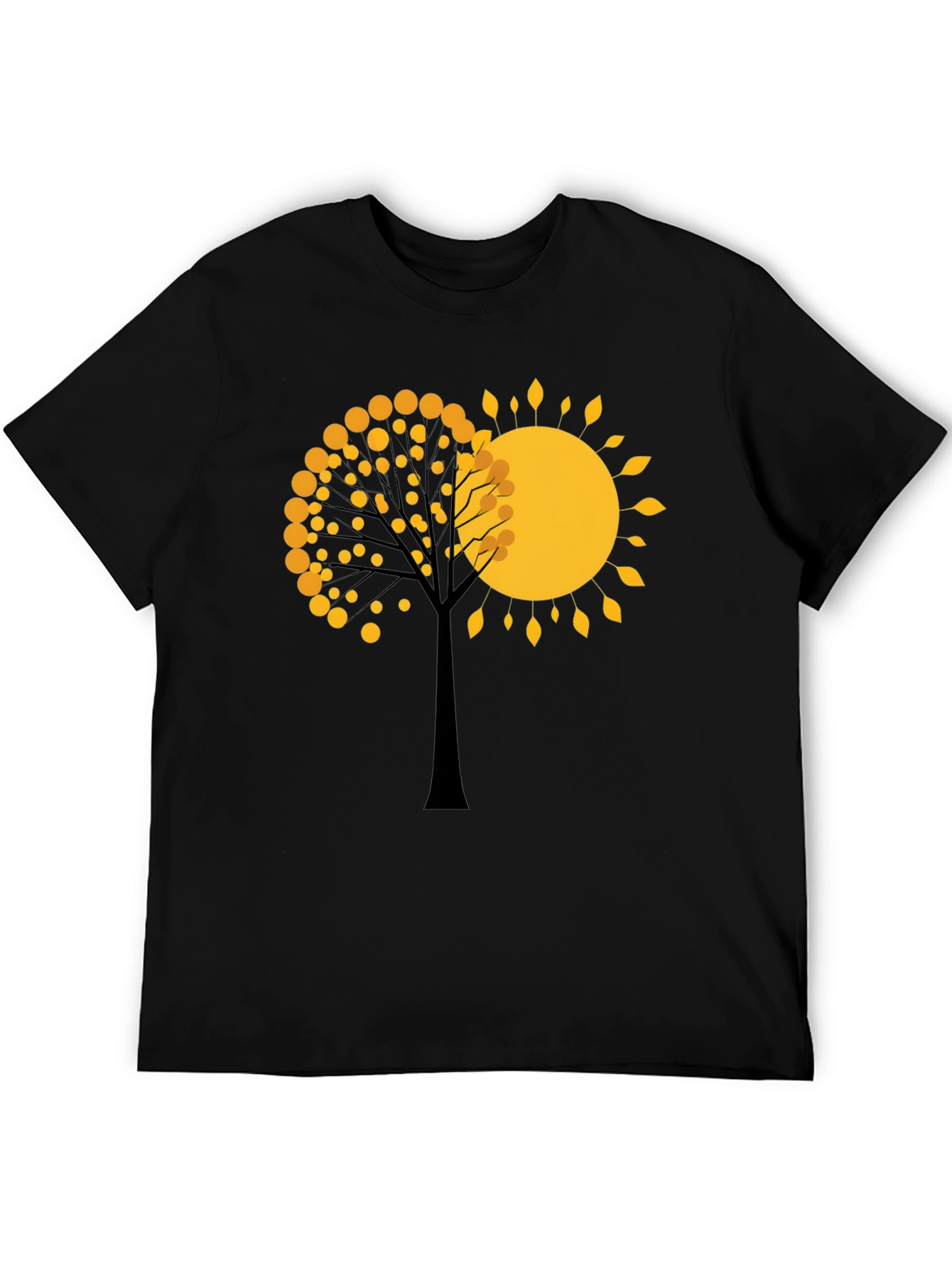 Natures Embrace Tee - Tree and Sun Graphic