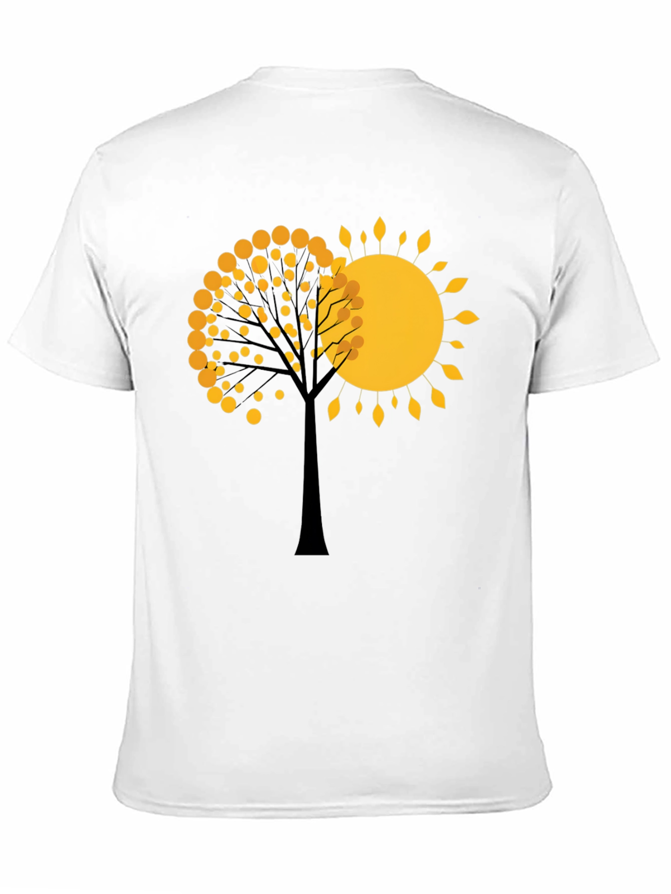 Natures Embrace Tee - Tree and Sun Graphic