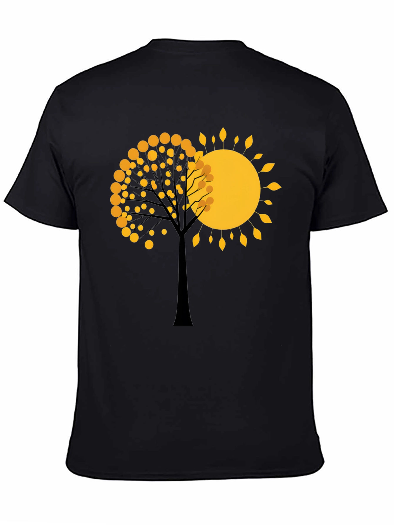 Natures Embrace Tee - Tree and Sun Graphic