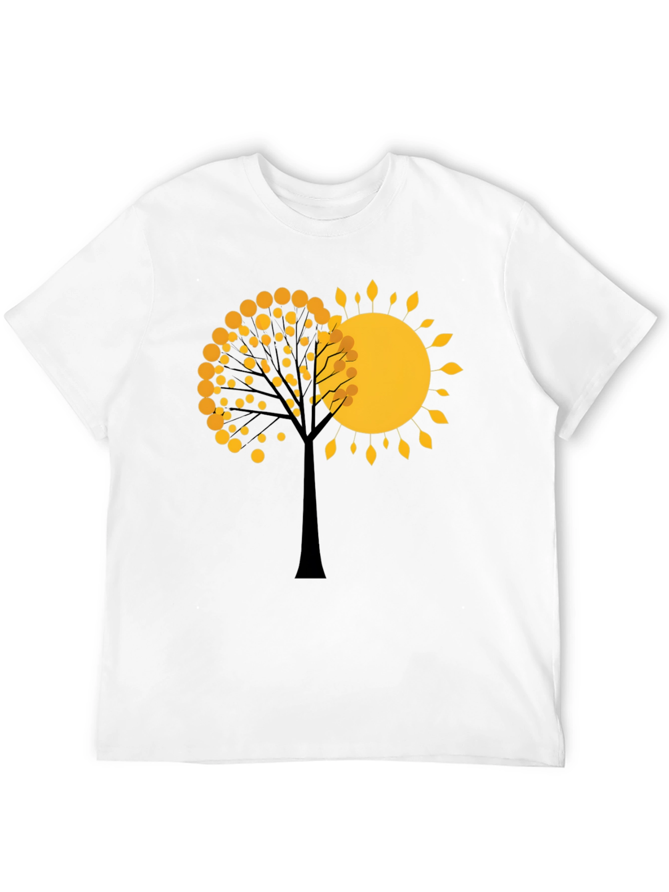 Natures Embrace Tee - Tree and Sun Graphic
